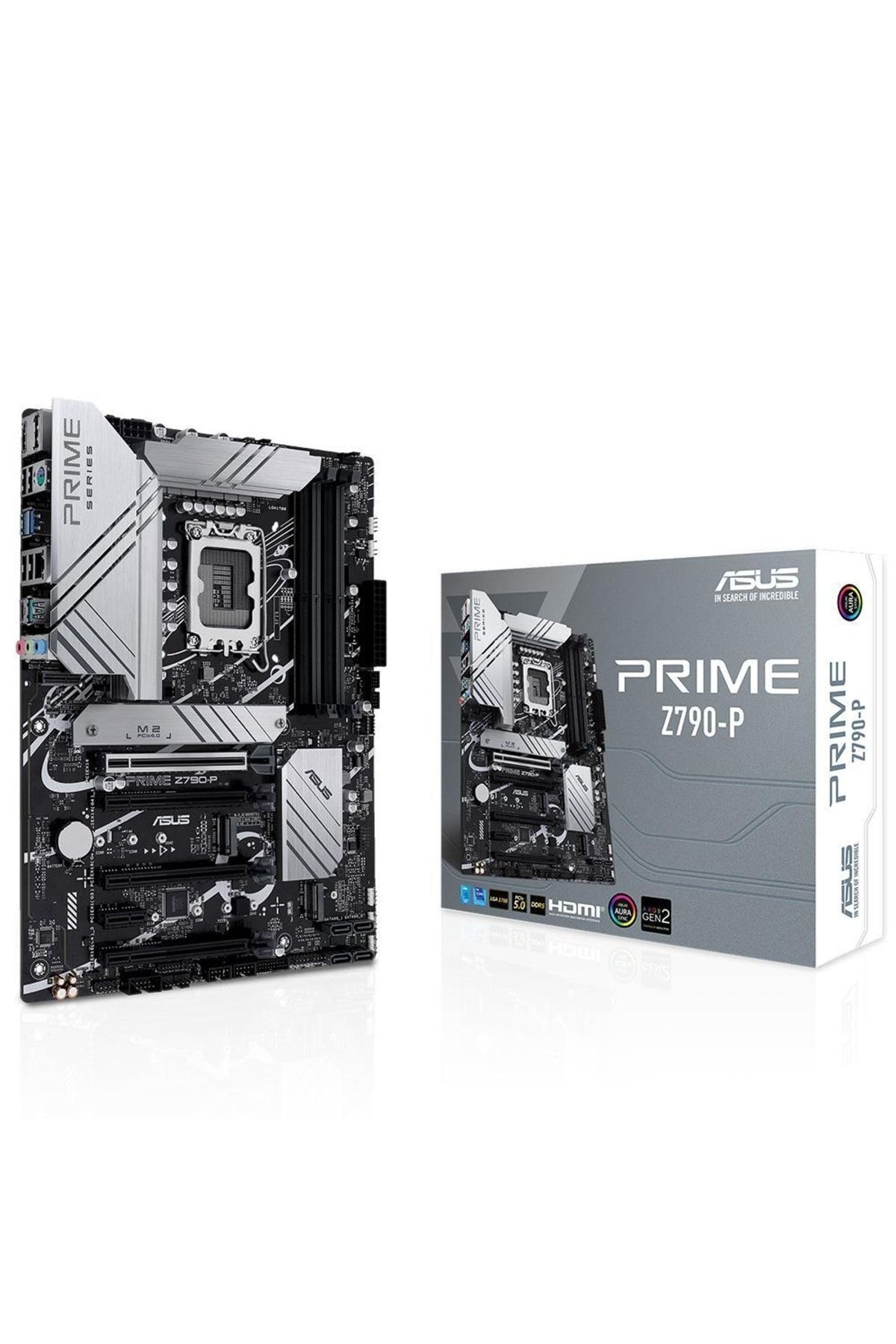 ASUS PRIME Z790-P D4 INTEL Z790 LGA1700 4xDDR4 5333MHZ USB3.2 AURA RGB 2.5GBİT LAN