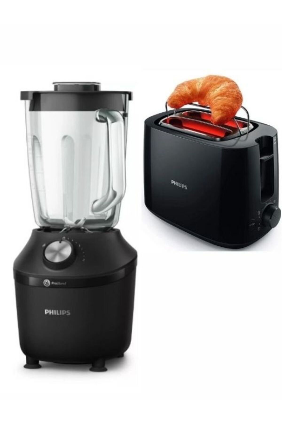 Philips HR2291/41  Blender Seti ve HD2581/90 Ekmek Kızartma Makinesi Seti