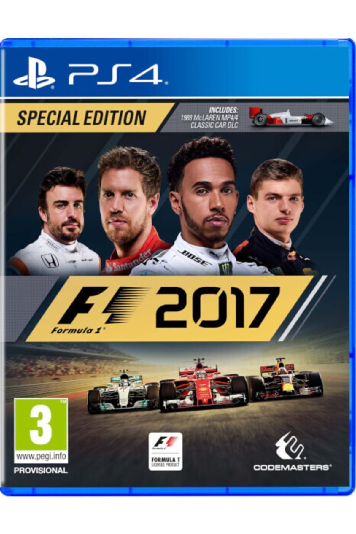 CODEMASTERS F1 2017 Formula 1 17 Formula 2017 Ps4