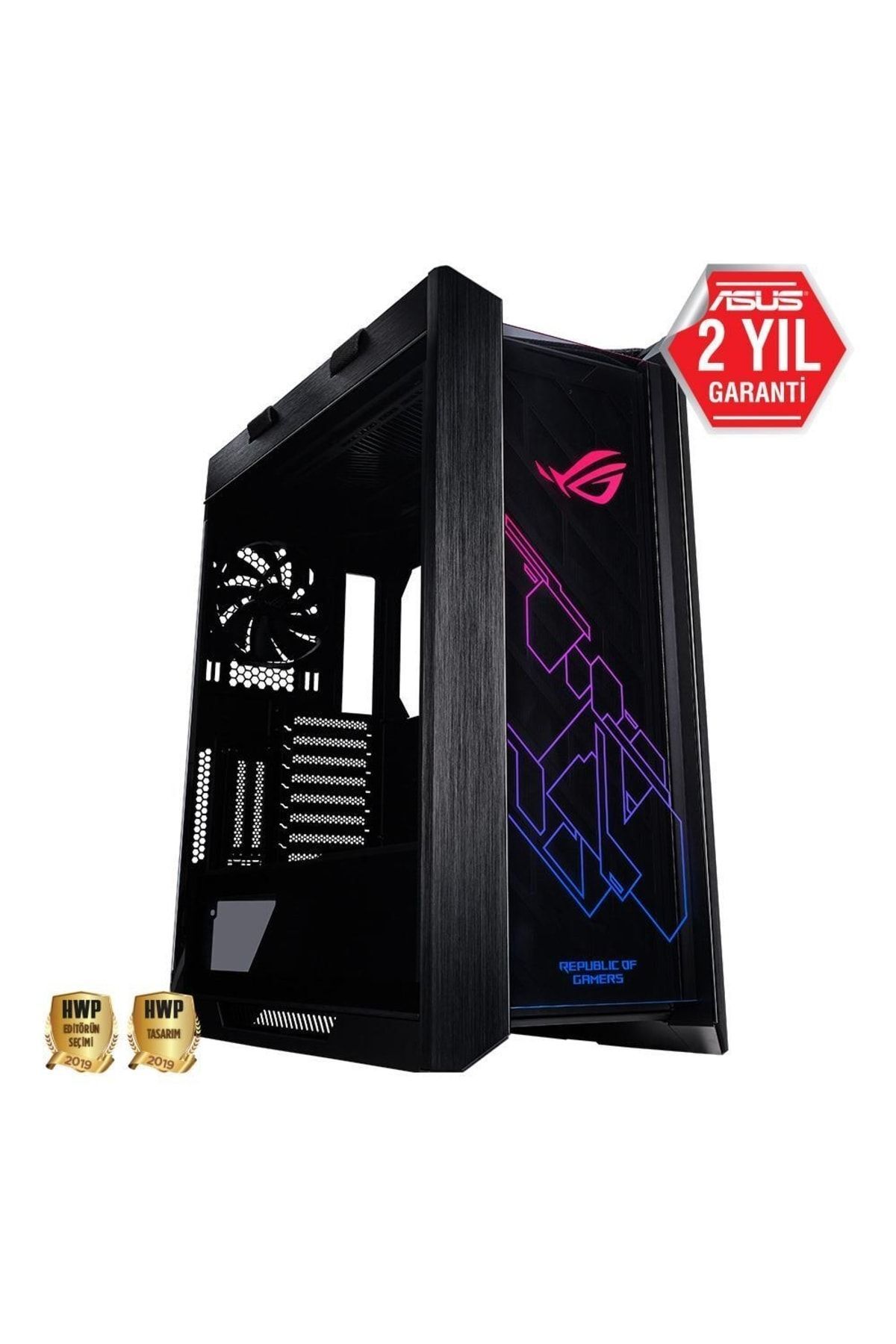 ASUS Siyah Rog Strıx Helıos GX601 Oyuncu Kasası