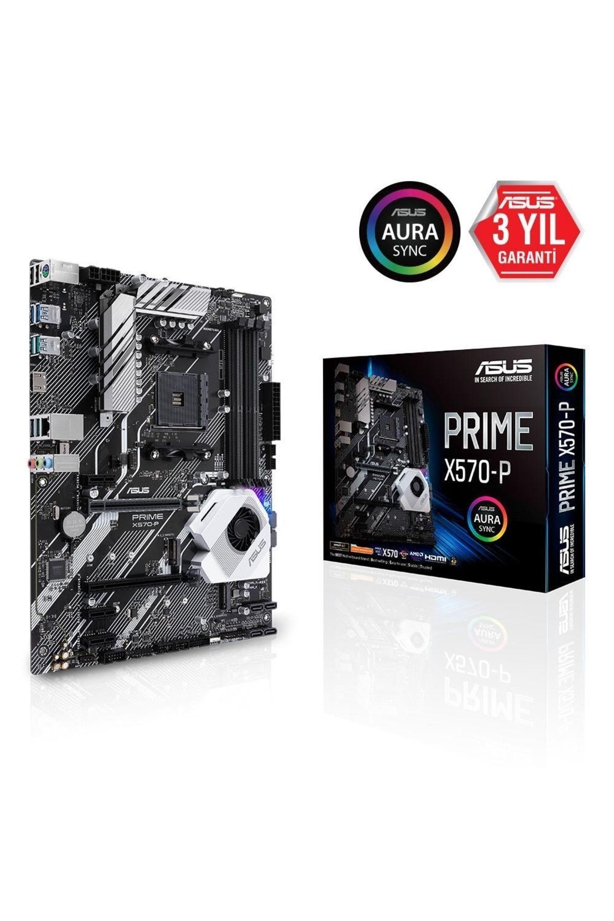 ASUS PRIME X570-P DDR4 4400MHz (OC) HDMI DP M.2 ATX AM4