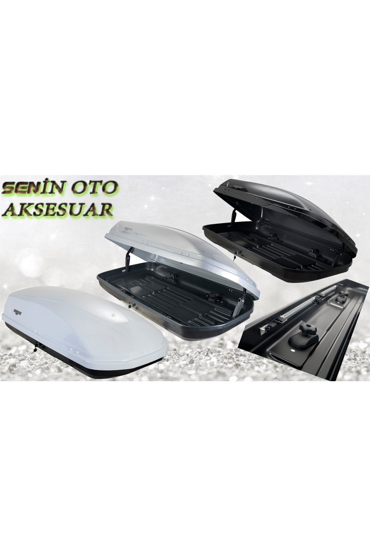 PERFLEX 420 Lt Journey Port Bagaj - Siyah - Tek Ebat 103008