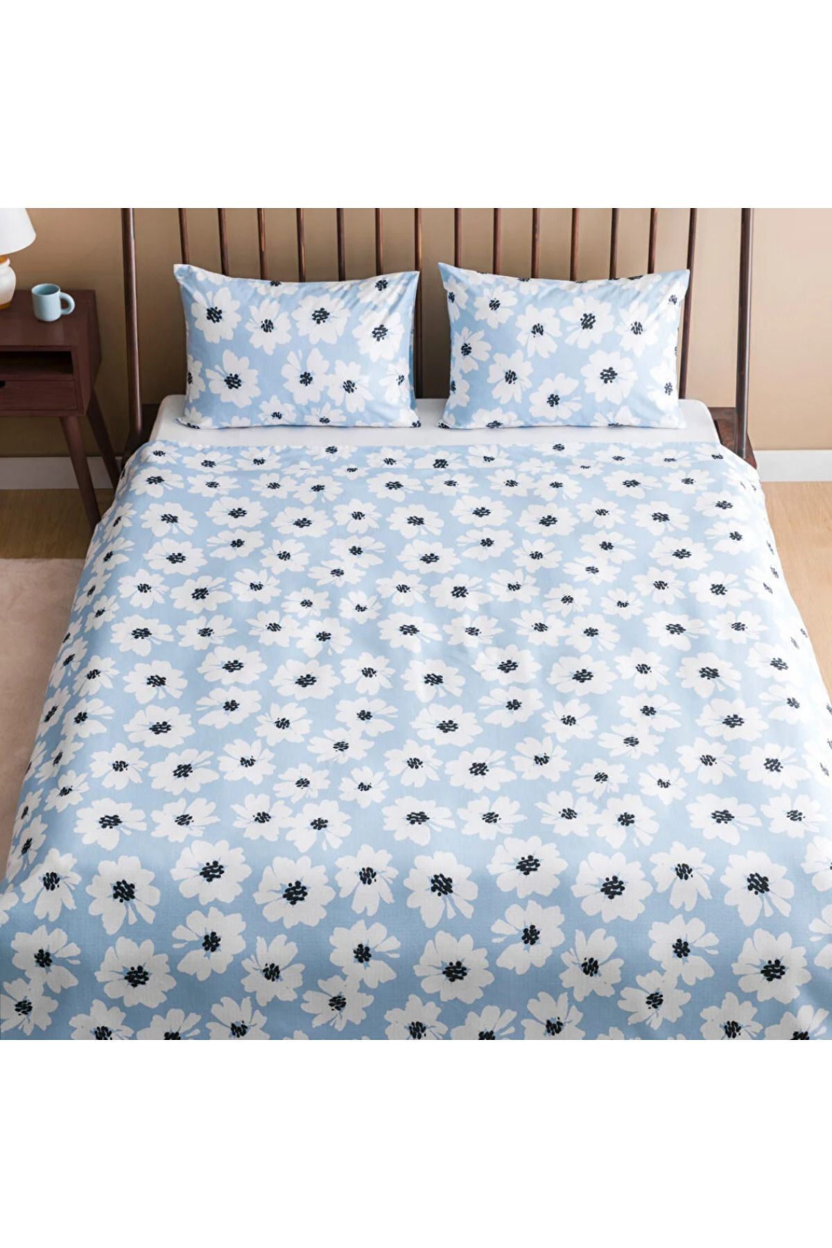 LC Waikiki LCW HOME Çiçek Desenli Çift Kişilik Pike Seti