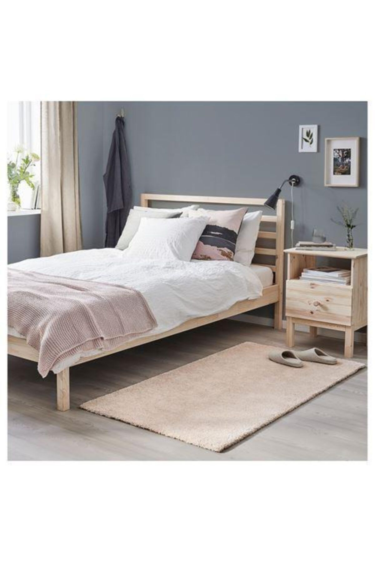 IKEA Stoense Halı, Yolluk, Kırık Beyaz 80x150 Cm