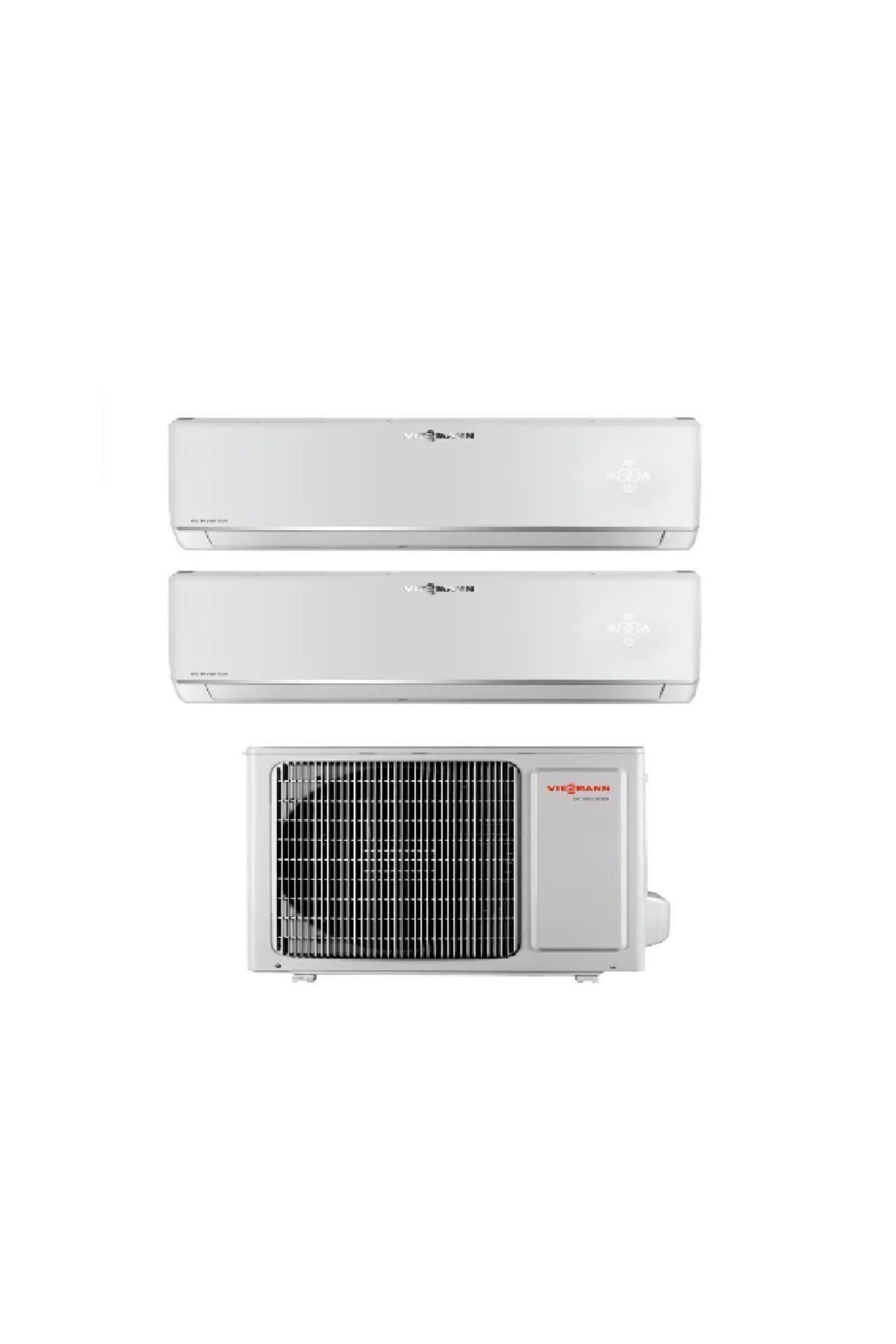 Viessmann Vitoclima Multi 1 2 Sistem (O2F3050M2) 2x9000 Btu Iç Ünite 5 Kw Dış Ünite