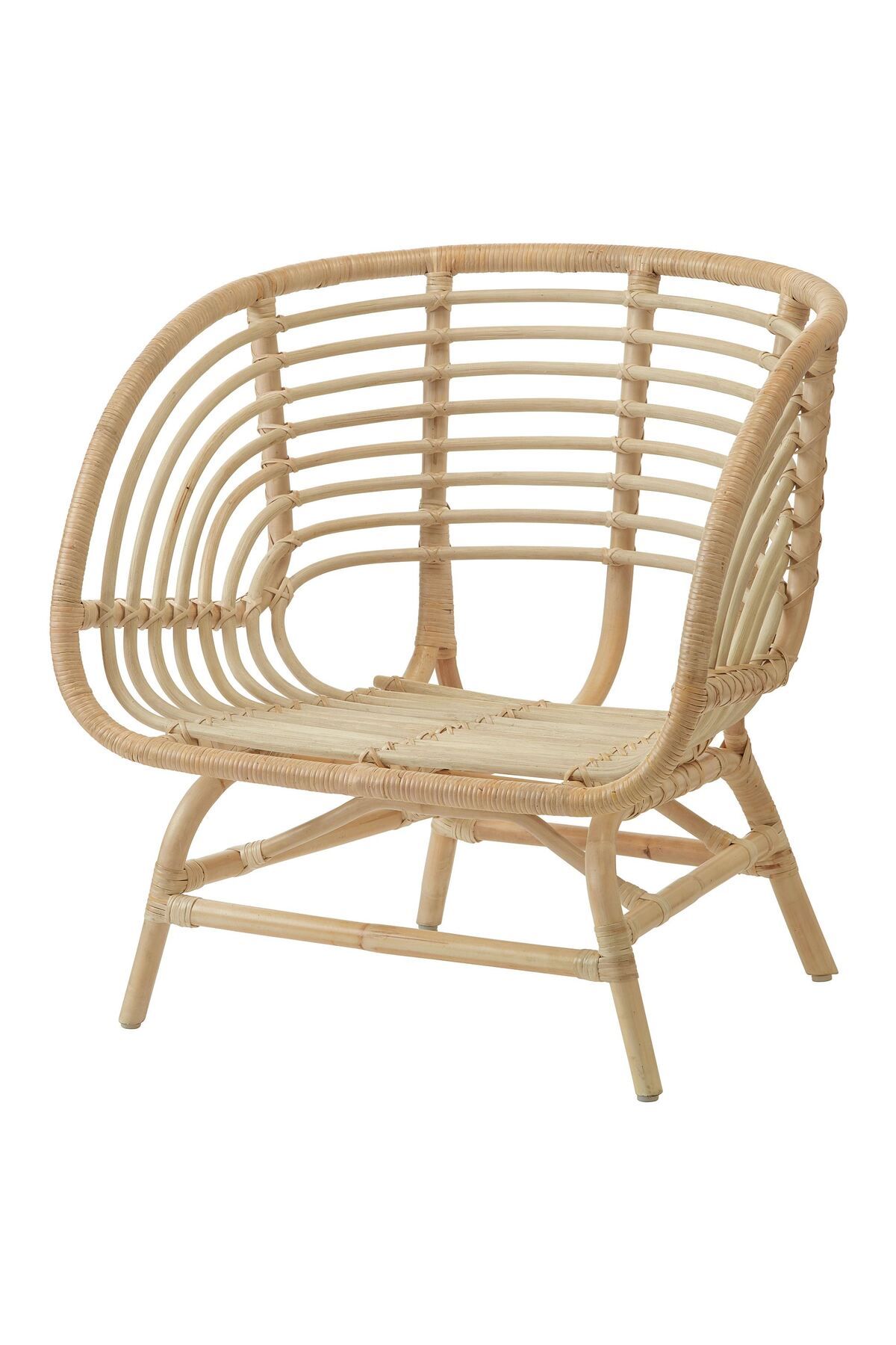 IKEA el dokuması rattan koltuk, rattan, mindersiz