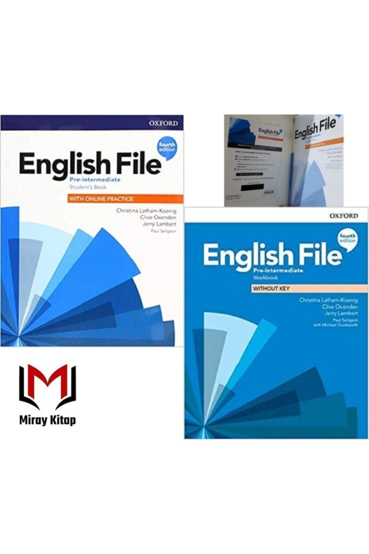 Genel Markalar English File Pre-ıntermediate Student's Book With Online Practice + Workbook Without Key Kod Vardır