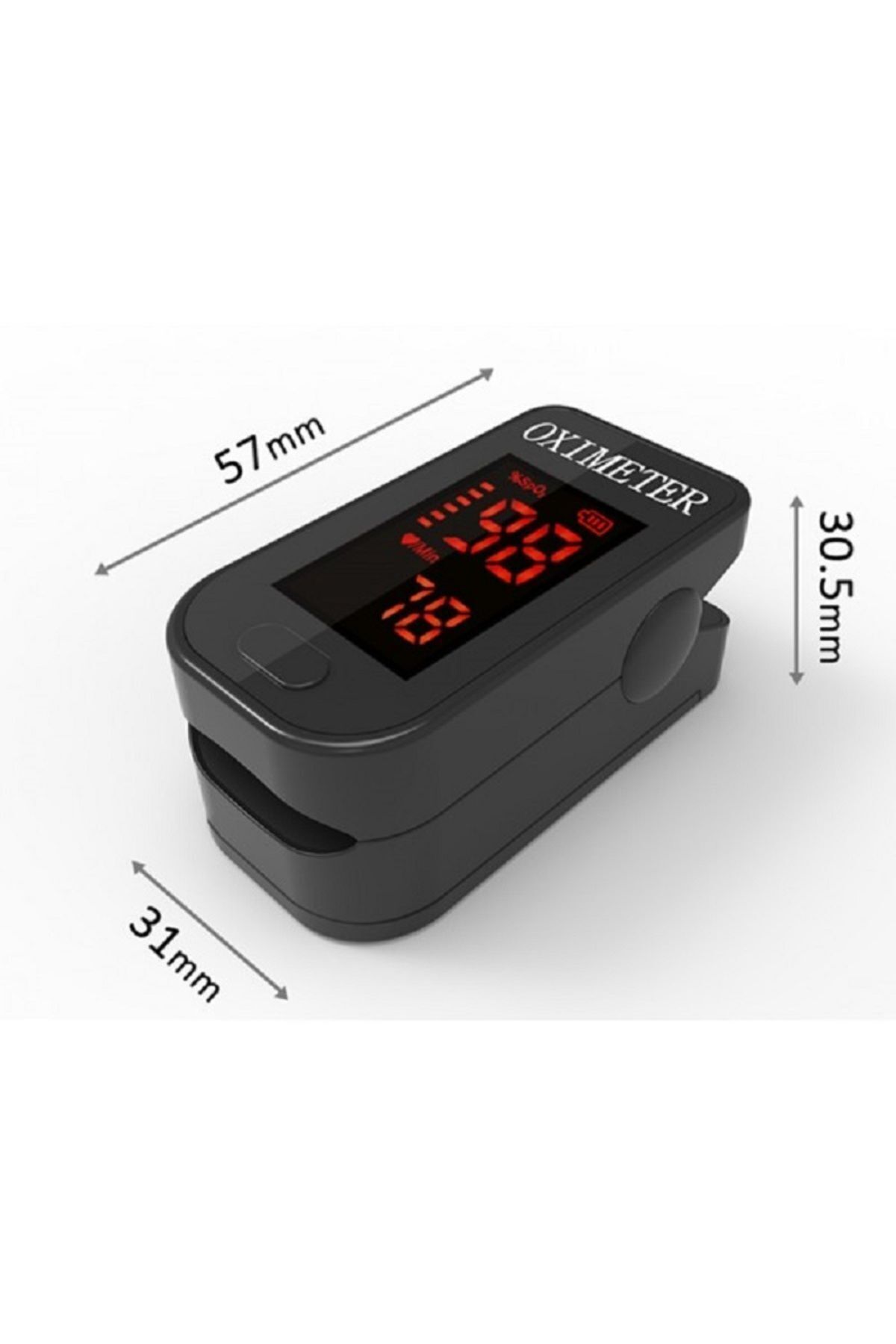 Ligorix Pulse Oksimetre F4 Led Ekran Pulseoksimetre Saturasyon