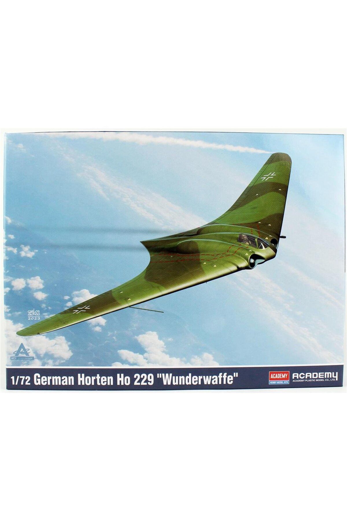 Academy 12583 1/72 Ölçek, German Horten Ho 229 (WUNDERWAFFE) Savaş Uçağı, Plastik Model Kiti