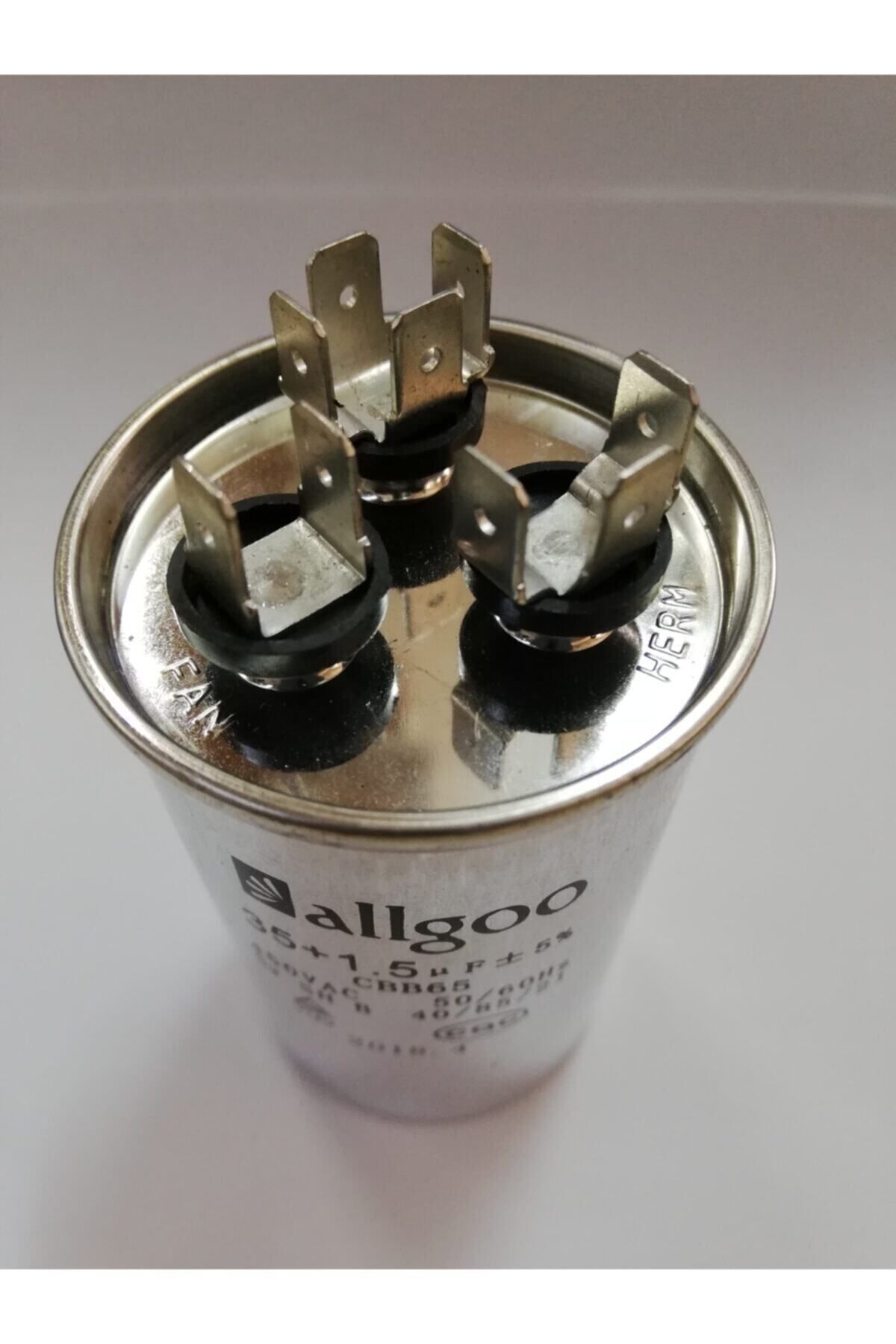 Genel Markalar Klima Kondansatör Kapasitör 55+6 Uf 450 Vac -50/60 Hz