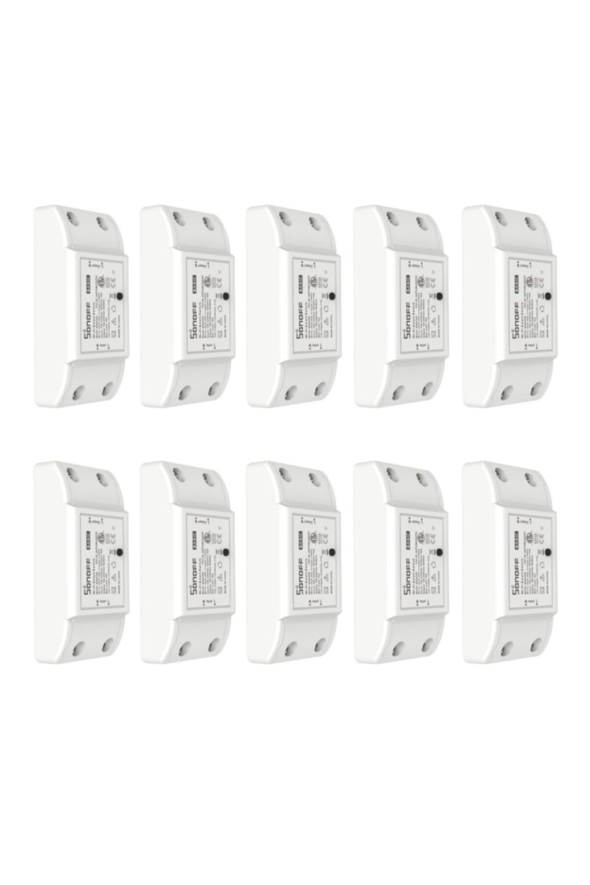 Sonoff Basic R2 - 10 Adet Wifi Akıllı Ev Rölesi