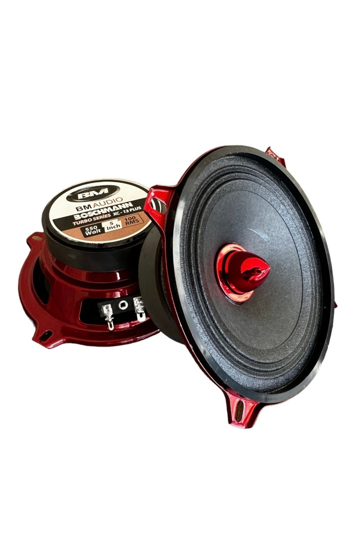 Boschmann 13 Cm 550 Watt 100 Rms Kurşun Göbek Midrange Takımı