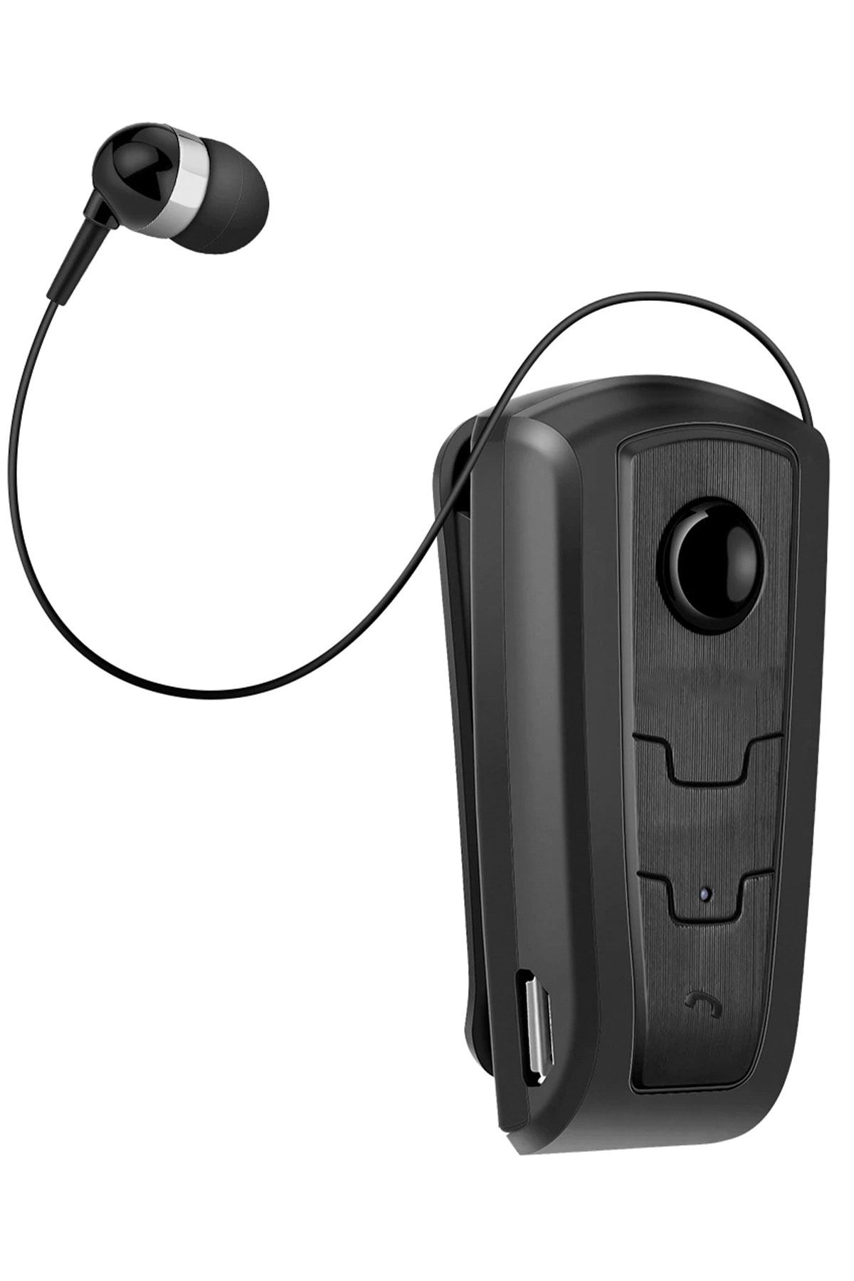 Beatitude Universal Tüm Telefonlara Uyumlu Mikrofonlu Titreşimli Makaralı Bluetooth Kulakiçi Kulaklık