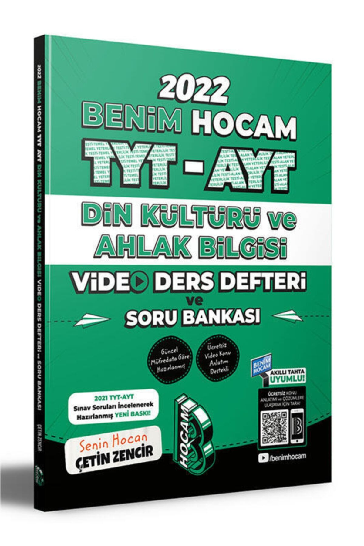 Benim Hocam Yayınları 2022 Tyt - Ayt Din Kültürü Ve Ahlak Bilgisi Video Ders Defteri