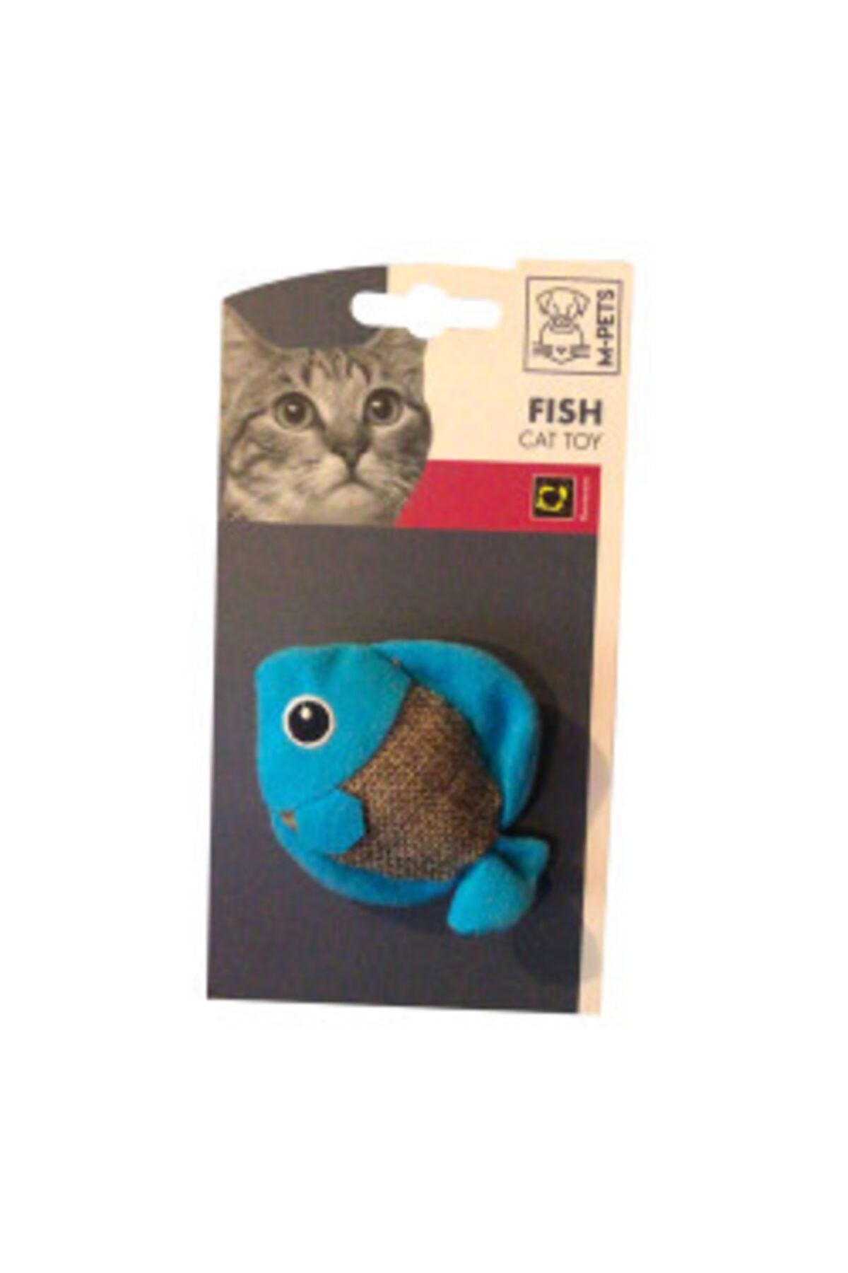 M-PETS Kedi Otlu Balık Kedi Oyuncağı