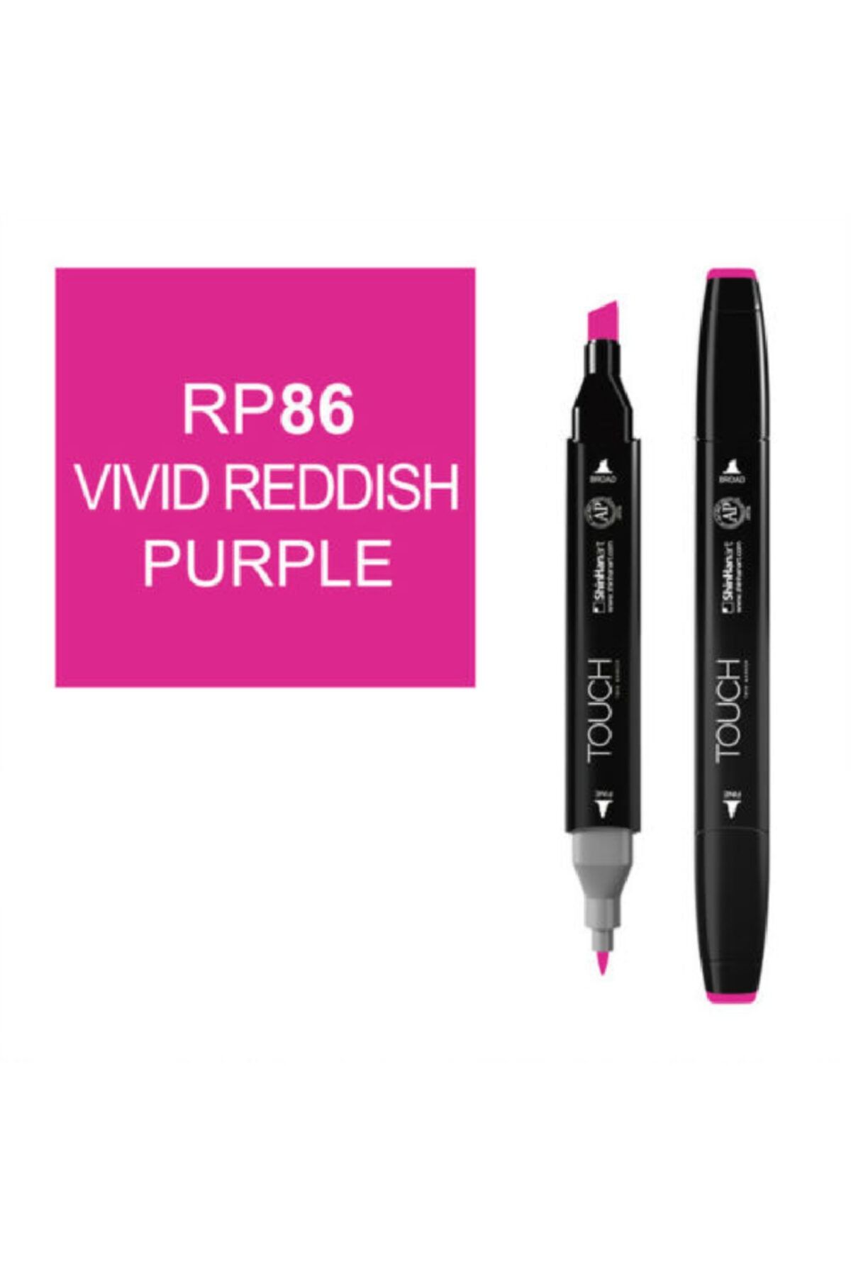 Ponart Touch Twin Rp86 Vivid Reddish Purple Marker Sh1110086