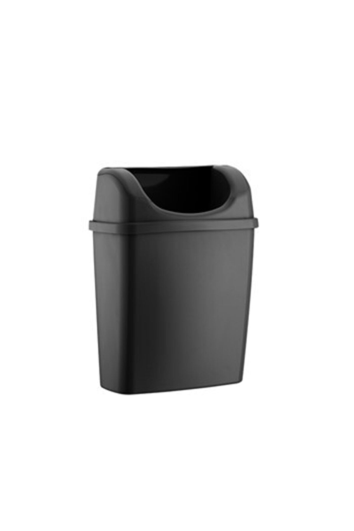 Rulopak Duvara Monte 6 L Çöp Kovası - Siyah R-3518