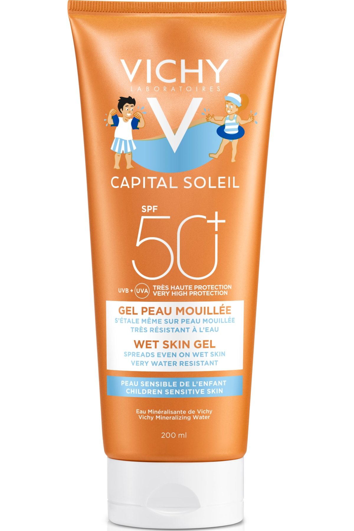 Vichy Vıchy Capital Soleil Spf50+ Wet Skin Gel 200 ml