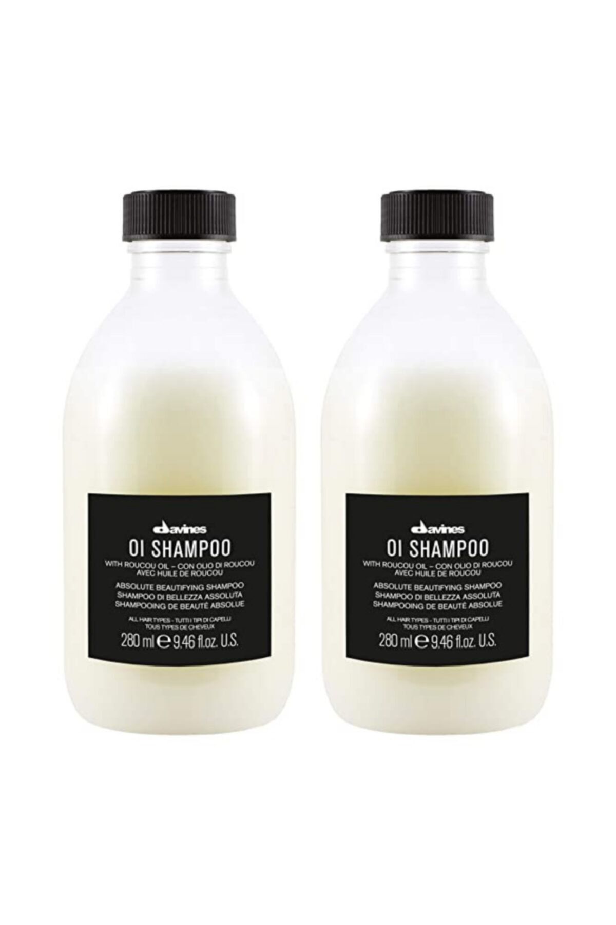 Davines Oi/oil Tüm Saç Tipleri Için Sülfatsız Bakım Şampuanı 280 ml X 2 Adet