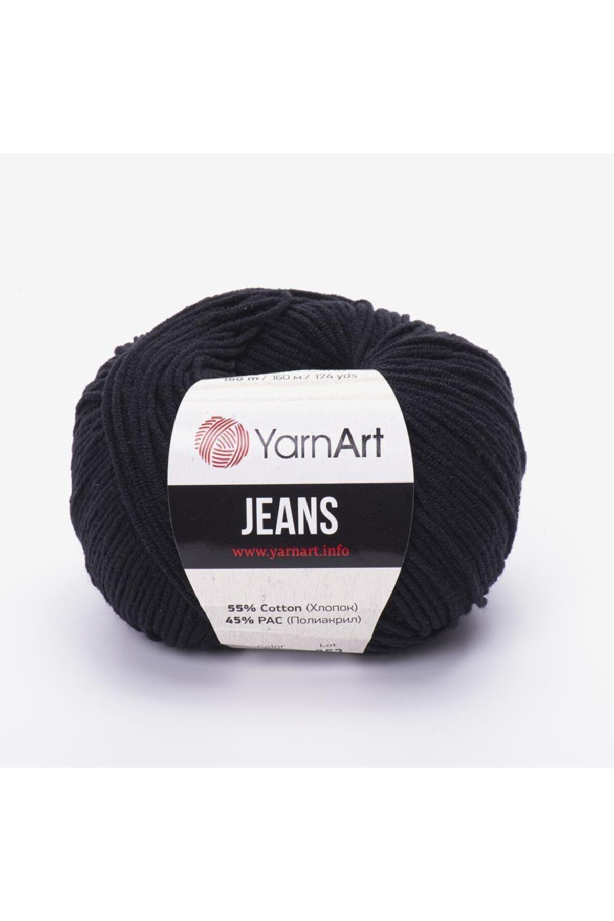 Yarnart Jeans Amigurumi Örgü Ipi Siyah 53