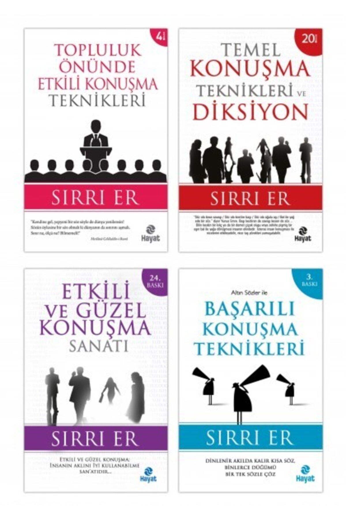Hayat Yayınları Güzel Ve Etkili Konuşma Teknikleri Seti