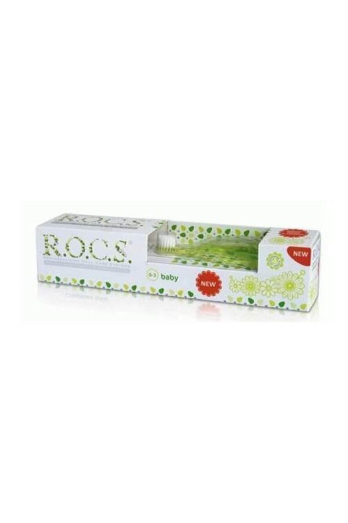 R.O.C.S. Baby 0-3 Yaş Diş Fırça Ve Macun Seti