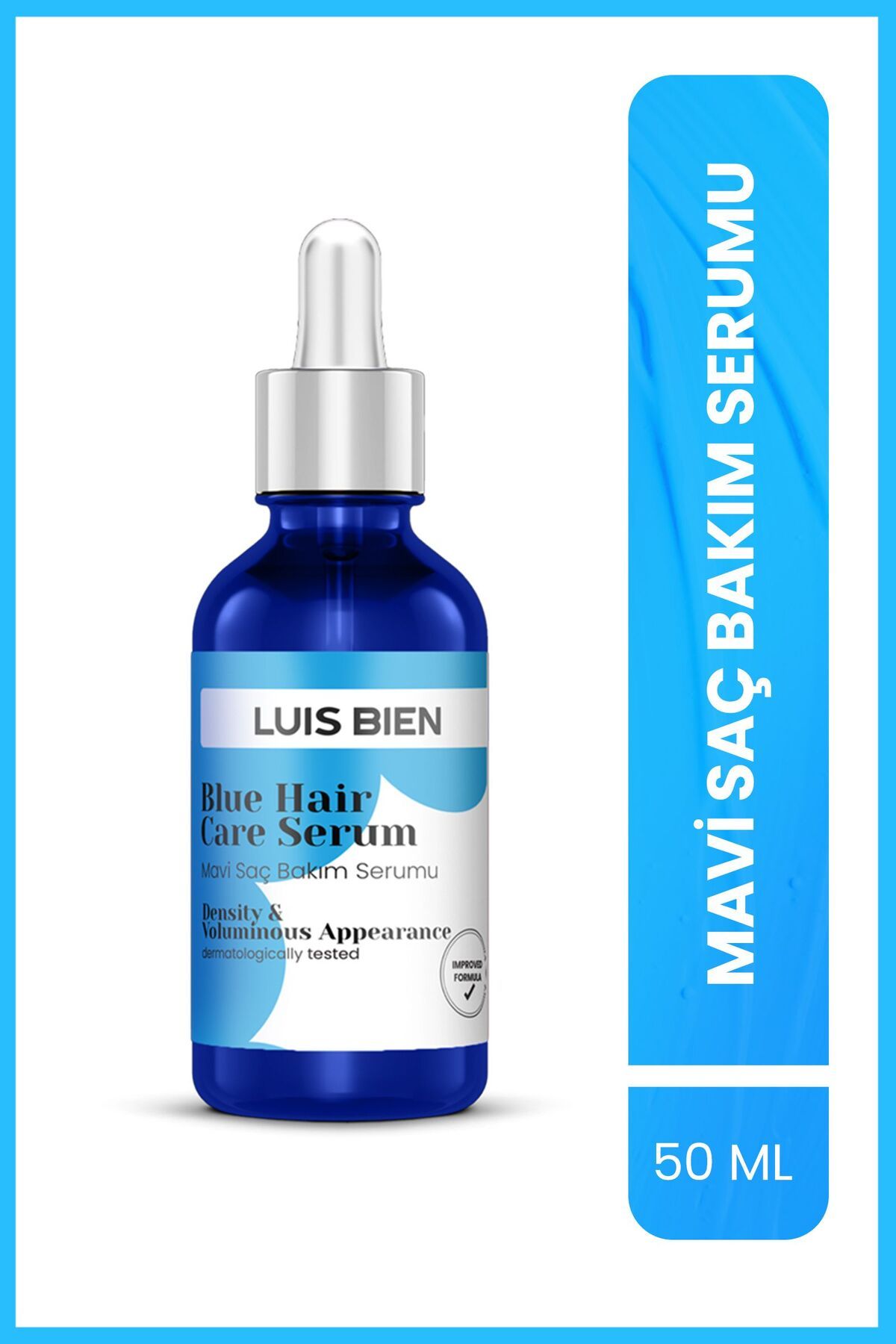 Luis Bien Mavi Saç Serumu | Dökülme Karşıtı Ve Güçlendirici | 50ml | Saç Güçlendirme