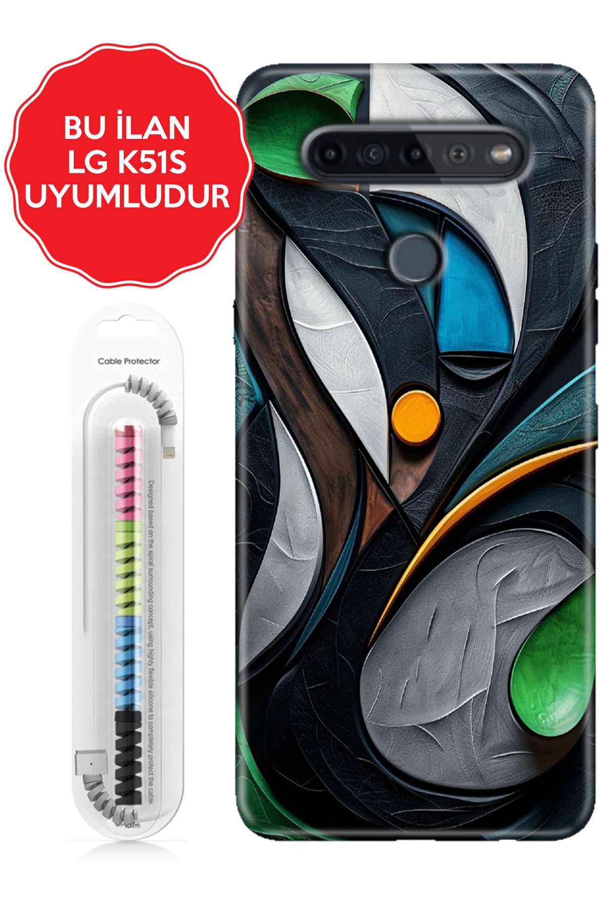 LG K51S Q60 K61 Q6 G7 ThinQ Uyumlu Kılıf Silikon Kapak Fortuna