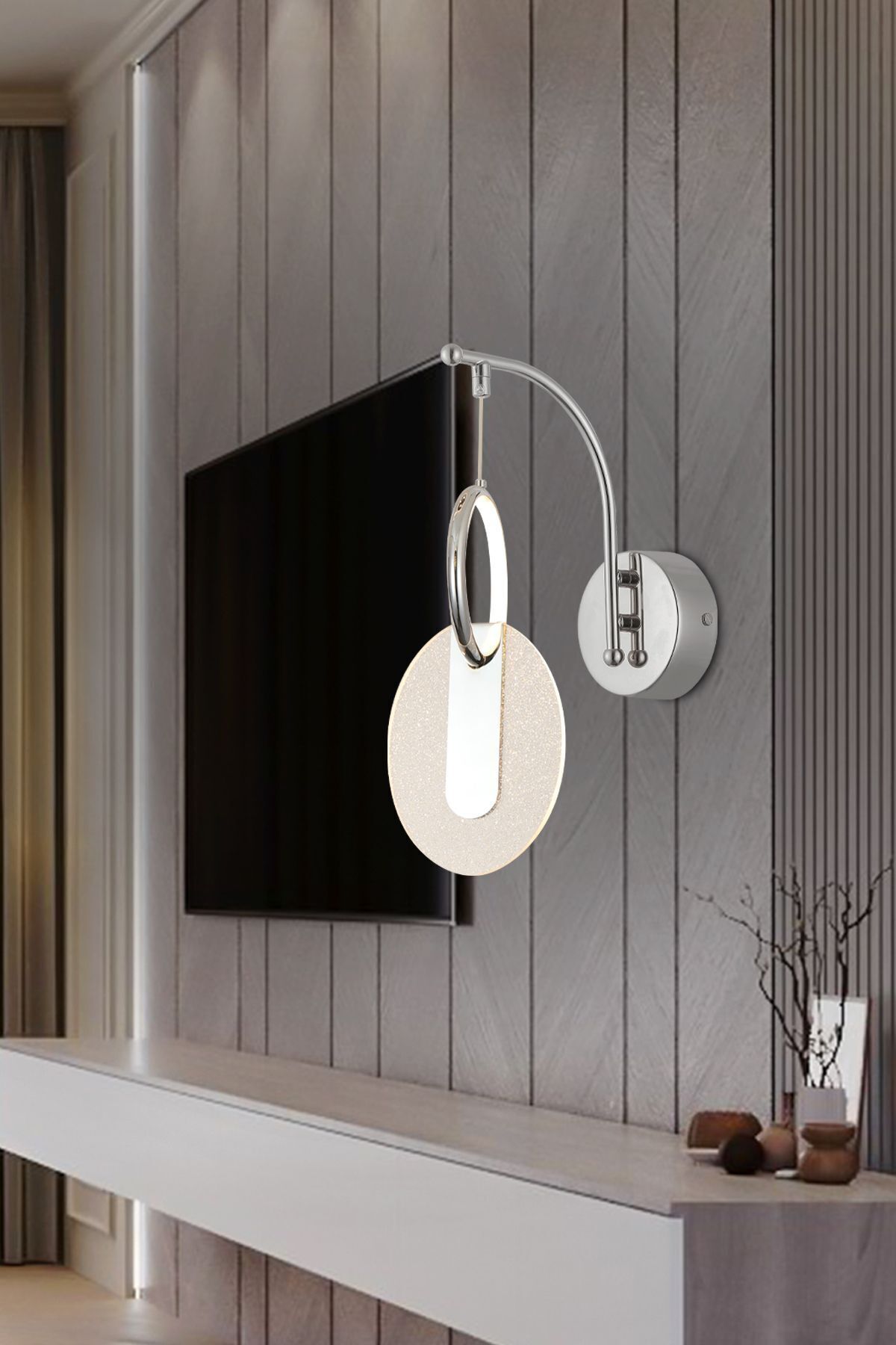 Apliqa Enola 3 Renkli 6 Watt Ledli Yatak Başı ,Salon Led Aplik