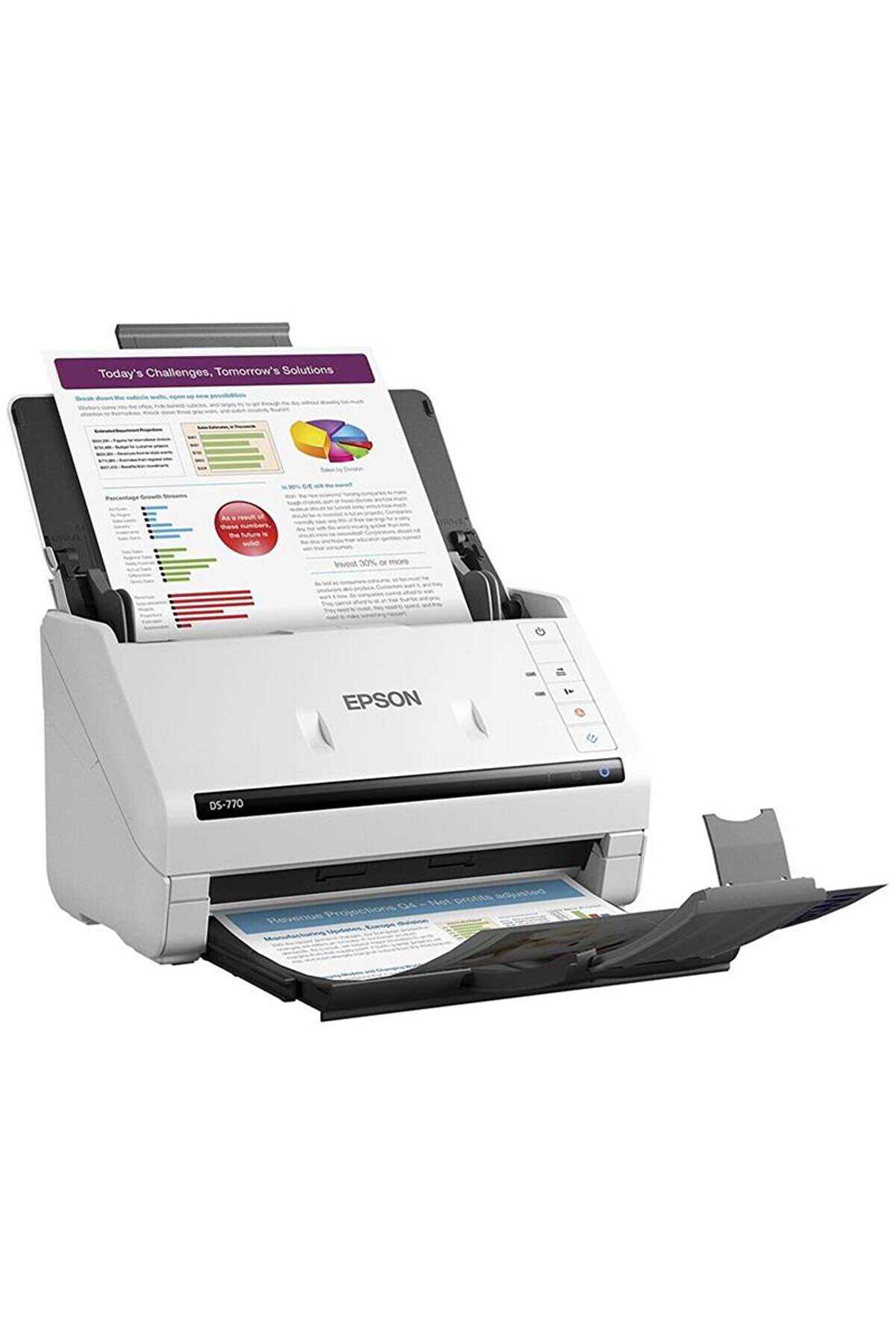 Epson WorkForce DS-770 Document Scanner - Fast & Reliable