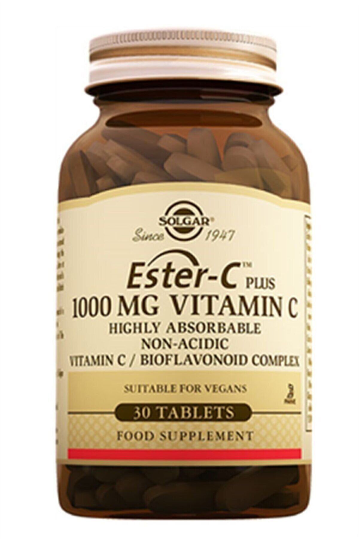 Solgar Ester-c Plus 1000 mg 30 Kapsül