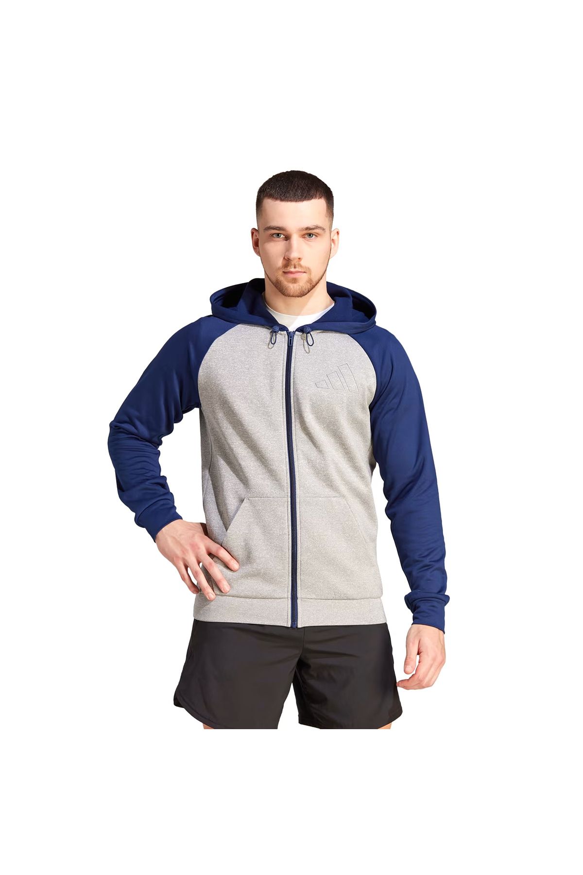 adidas M Gg Bl Fz Hd Erkek Antrenman Eşofman Üstü Im1773