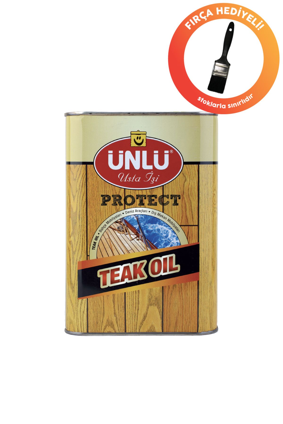 Ünlü Boya Teak Oil (1. KALİTE TİK YAĞI) 3 L