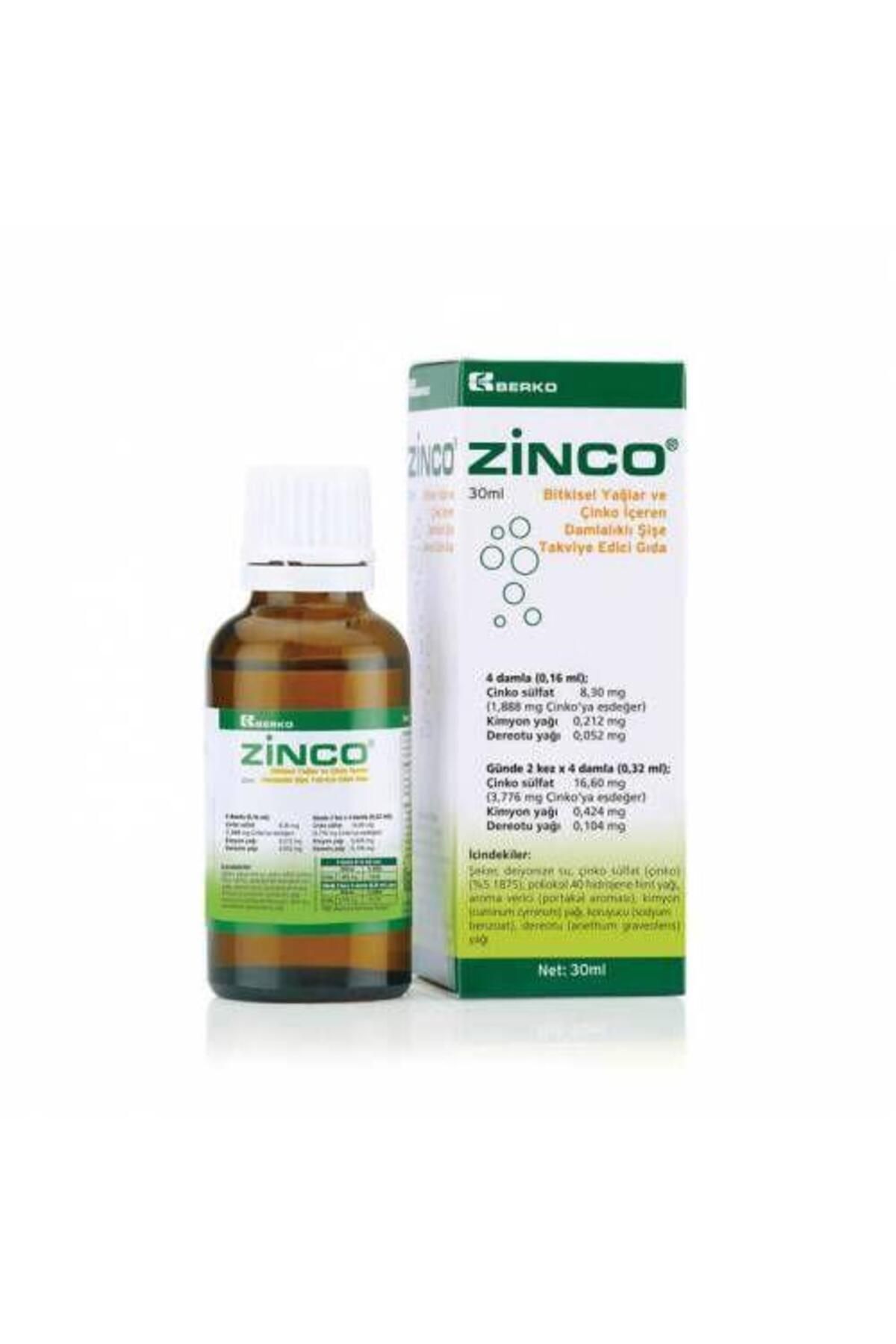 Berko Zinco Damla 30 ml