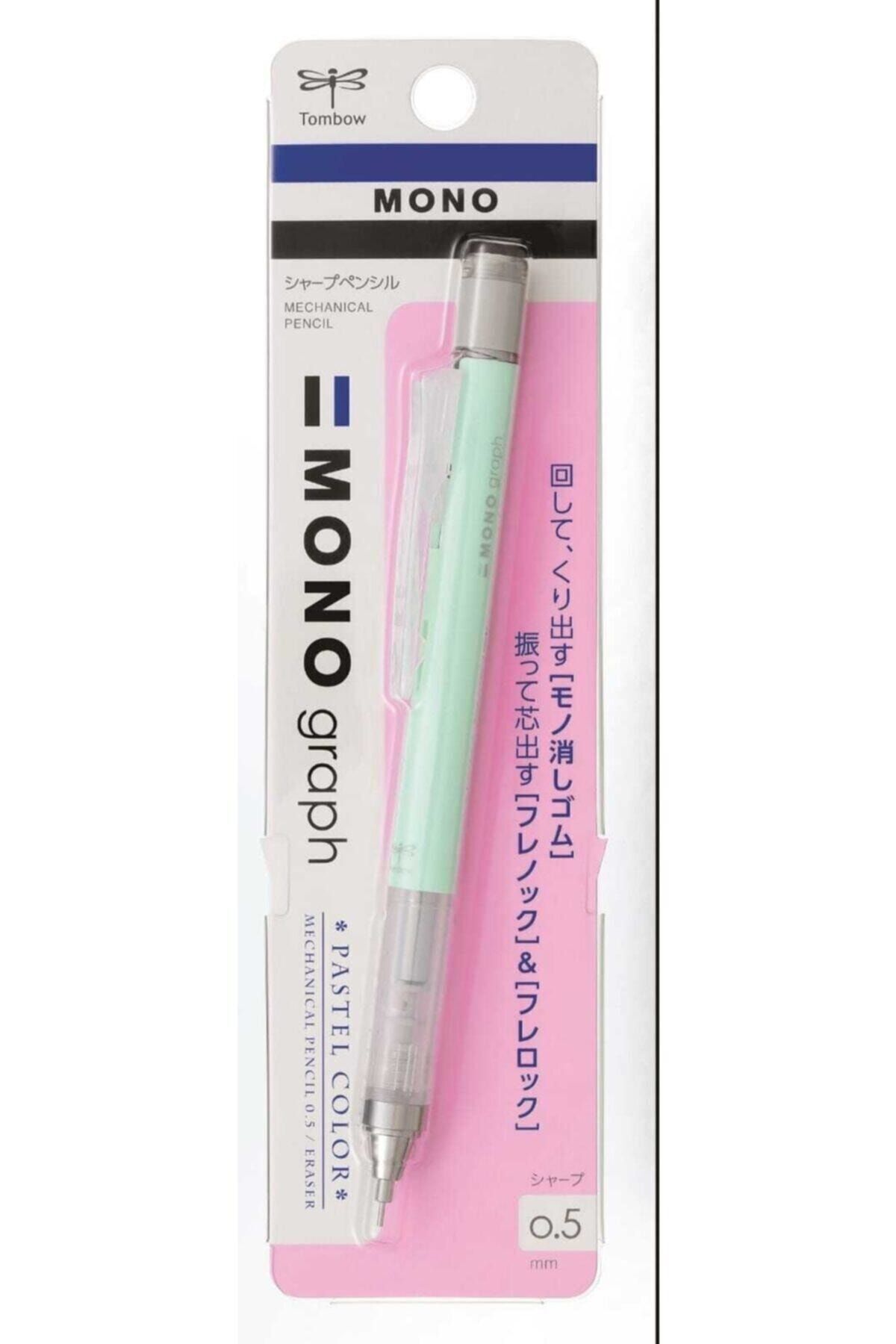 Tombow Mono Graph Pastel Versatil Kalem 0.5 Uçlu Pastel Nil Yeşili