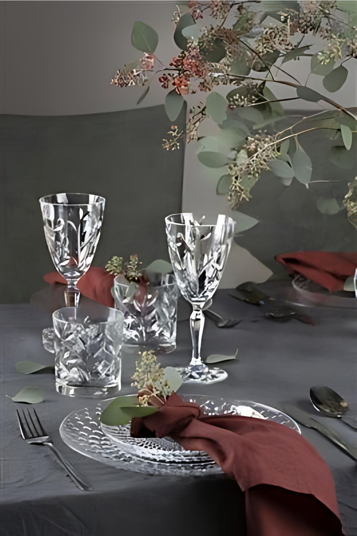 RCR Laurus 6'lı Kadeh Seti 230 ml