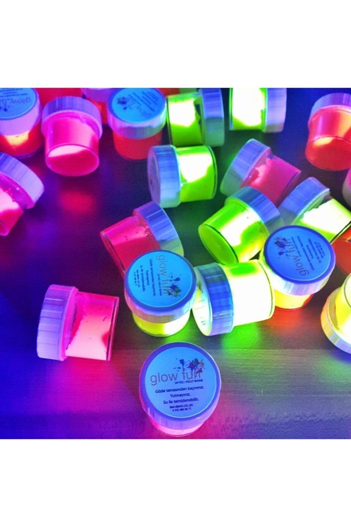 Glow Fun Uv Boya 4 Adet