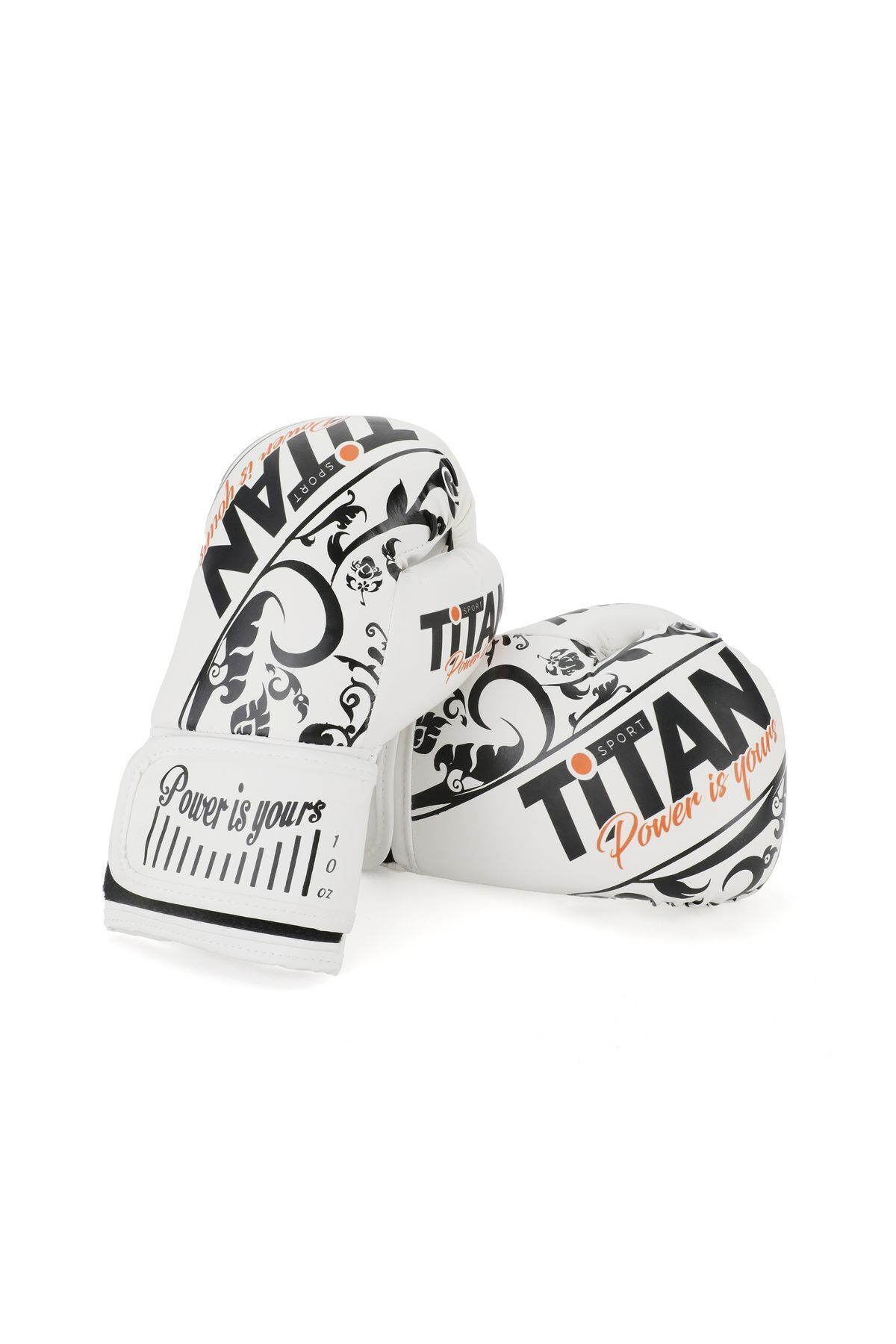 Titan Sport BEYAZ İŞLEMELİ BOKS ELDİVENİ
