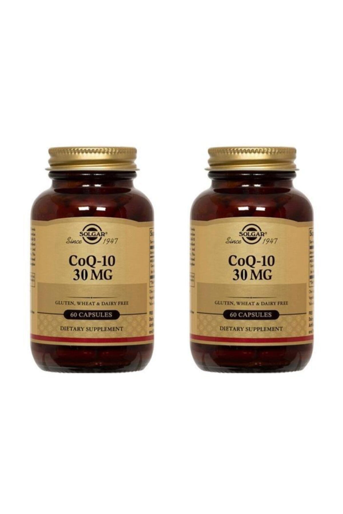 Solgar Coenzyme Q-10 30 Mg 60 Kapsül 2 Adet