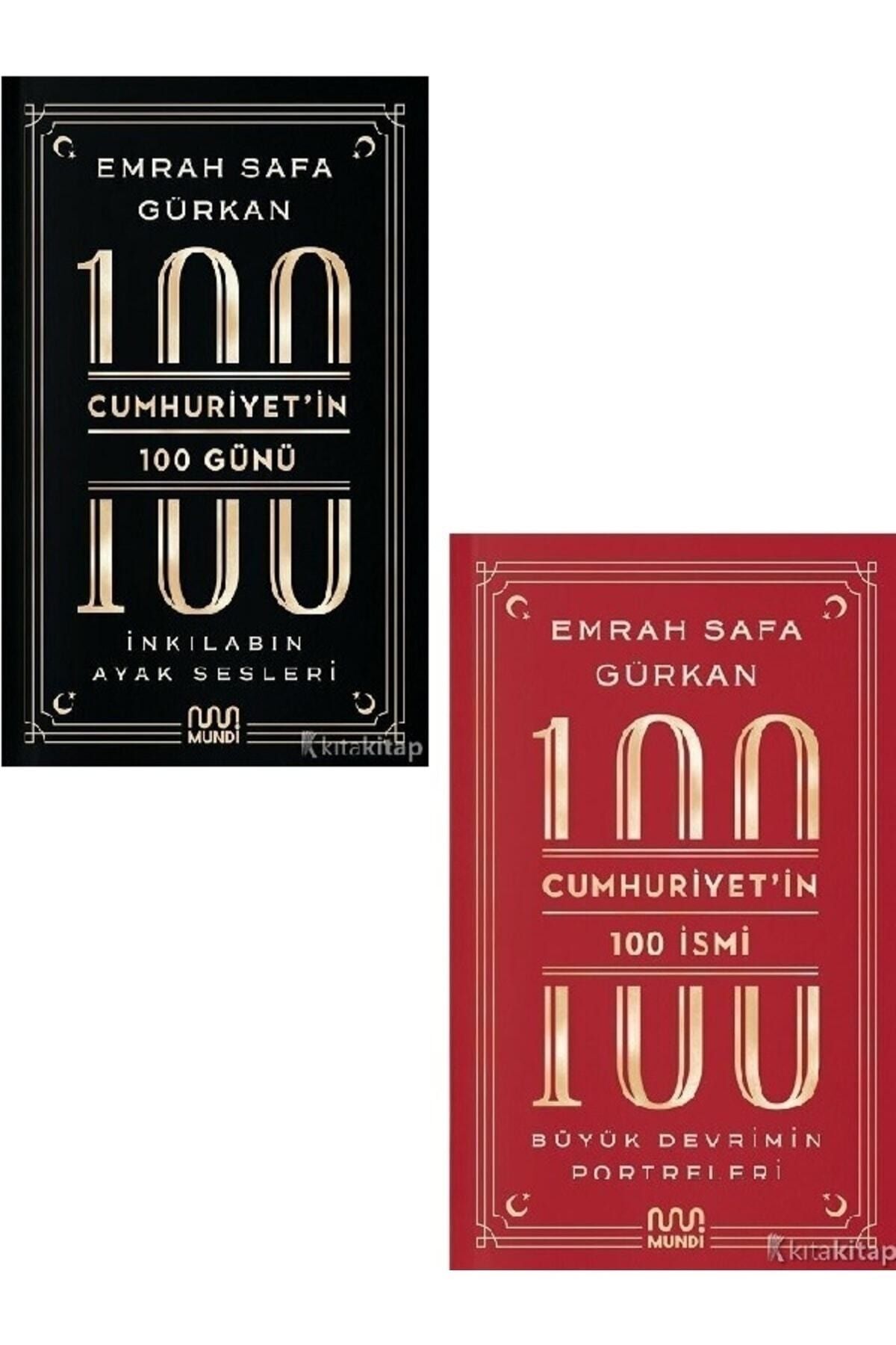Kronik Kitap Cumhuriyetin 100 Günü - Cumhuriyetin 100 Ismi - Emrah Safa Gürkan 2 Kitap Set