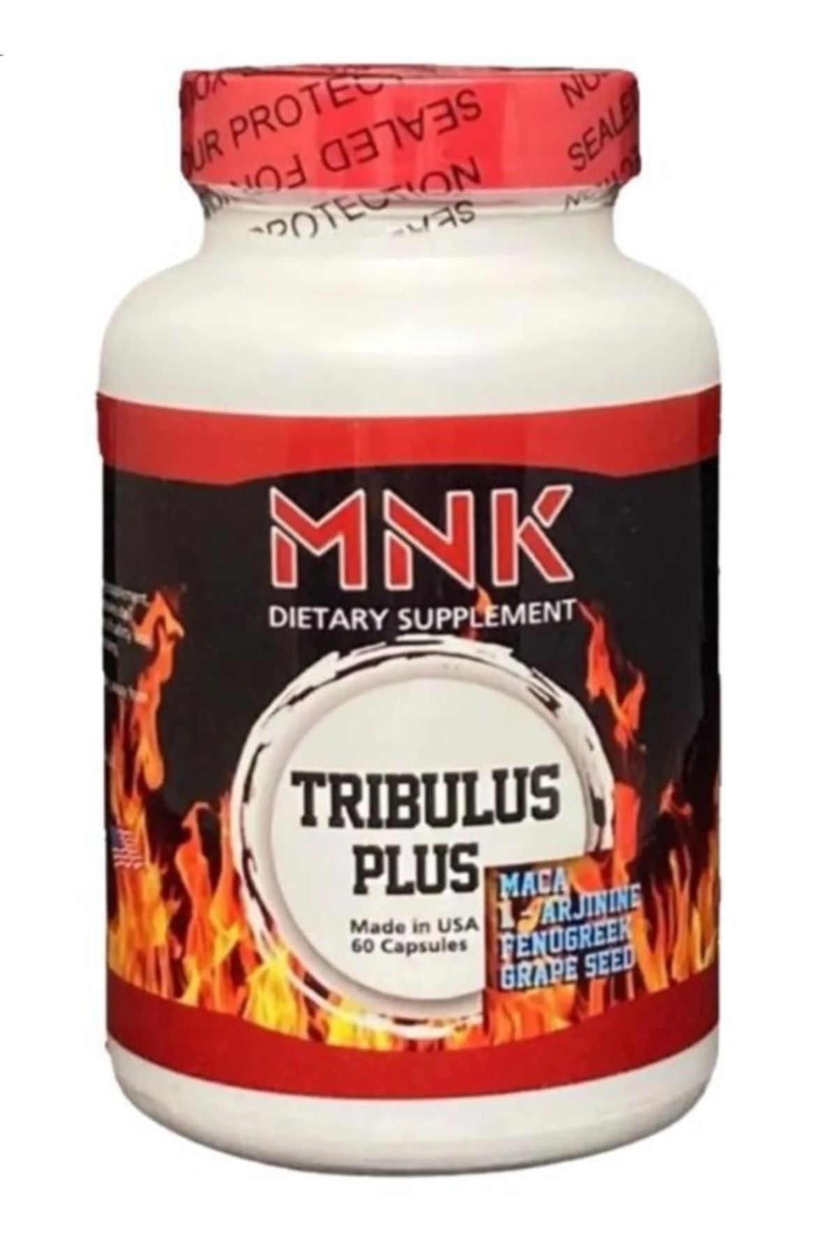Mnk Trıbulus Plus Maca L Arjinine Grape Seed Macamax 60 Kapsül Abd