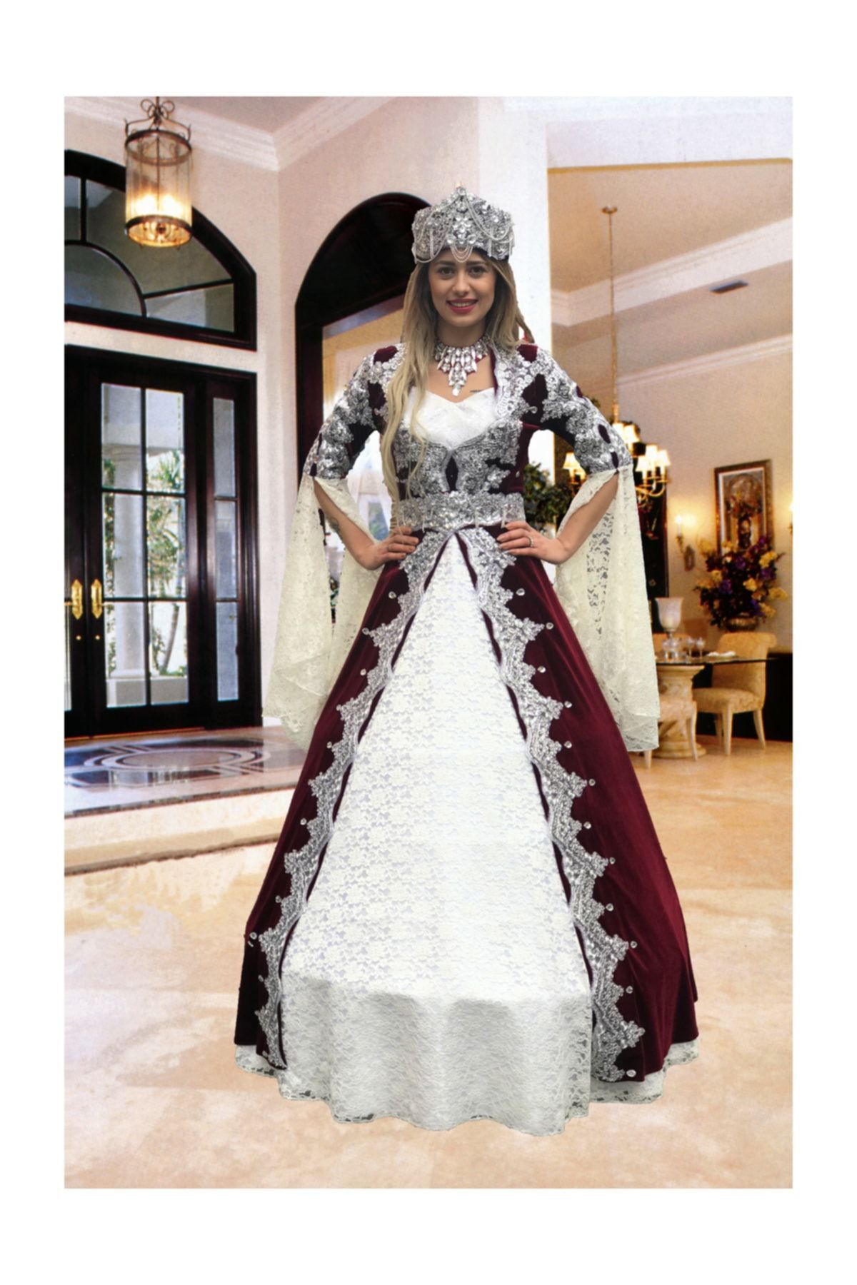 ŞahnurKaftan Bindallı Kaftan Mira Model