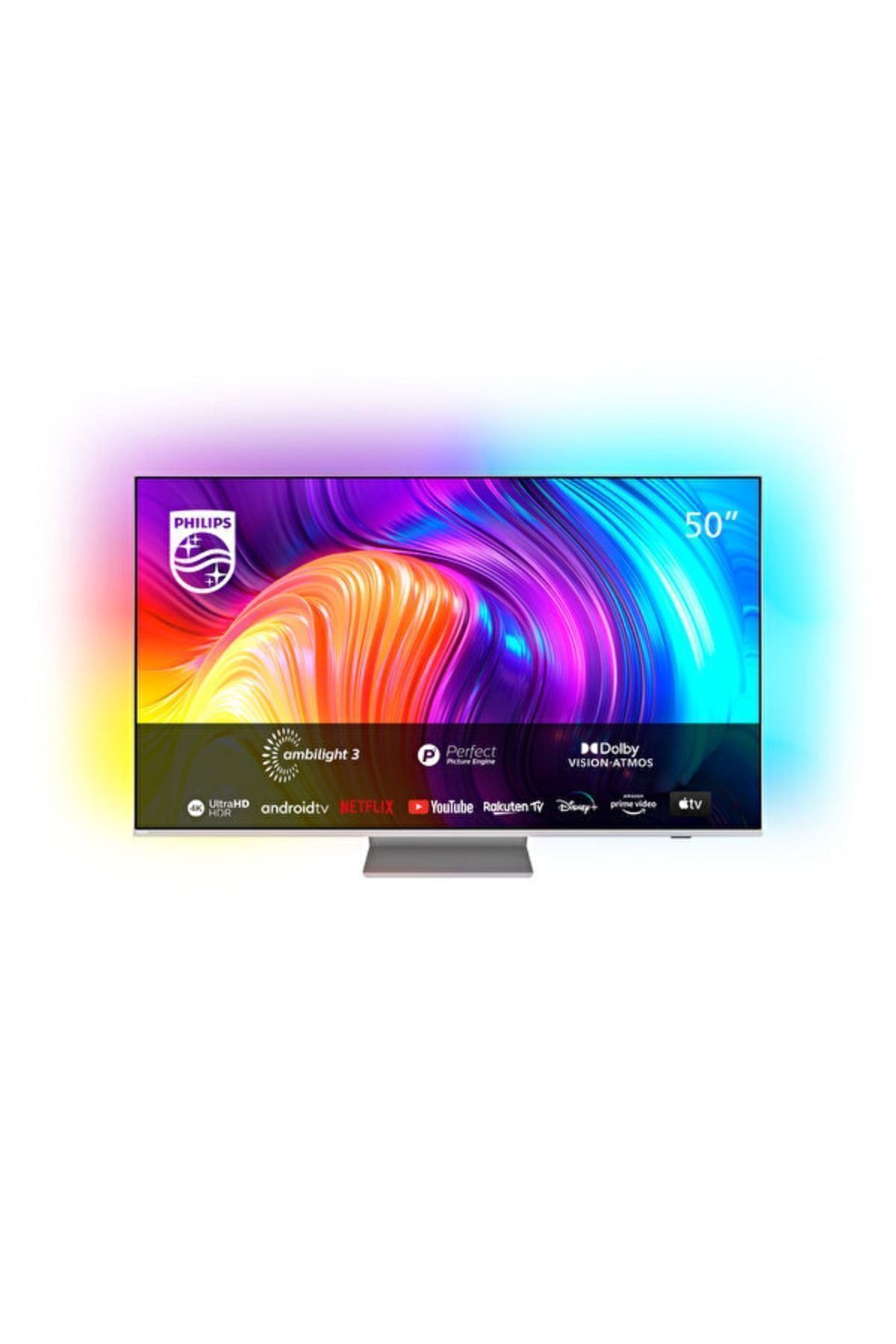 Philips 50PUS8807 50" 127 Ekran Uydu Alıcılı 4K Ultra HD Android Smart LED TV