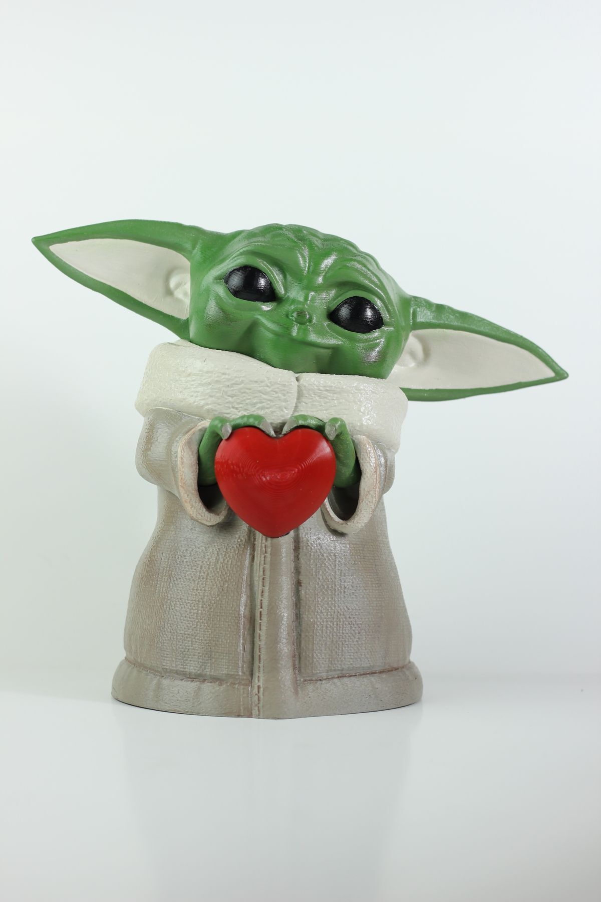 NOK KONSEPT Baby Yoda Figürü - Kalpli Star Wars Grogu - The Mandalorian 10cm