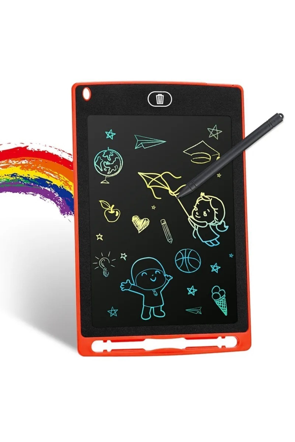 Pemendo 12"büyük Boy, Dijital Kalemli, Çizim Yazı Tahtası, Grafik Tablet, Çizim Tablet, Lcd, 12 Inç, Renkli