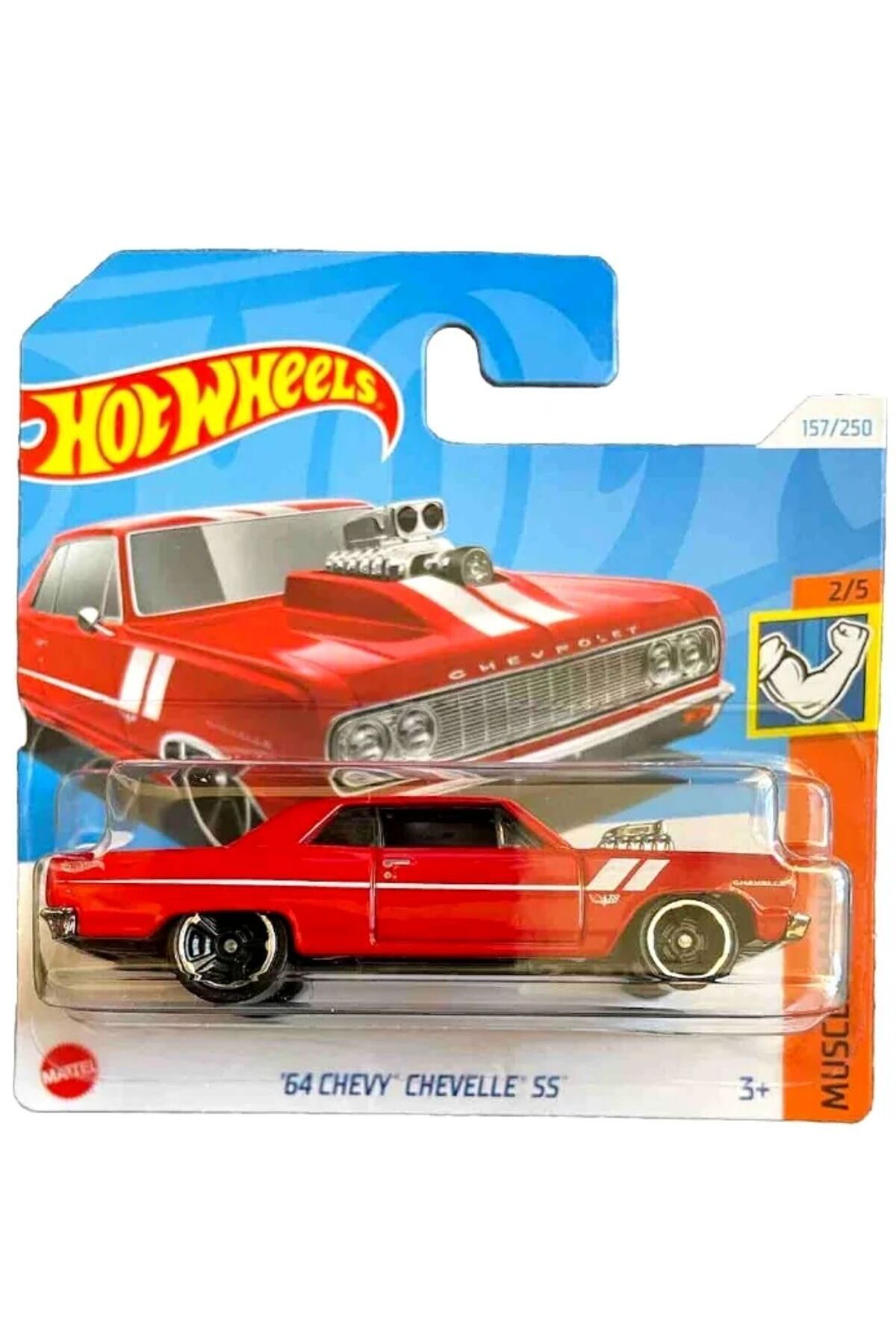 HOT WHEELS 64 CHEVY CHEVELLE SS HTC58