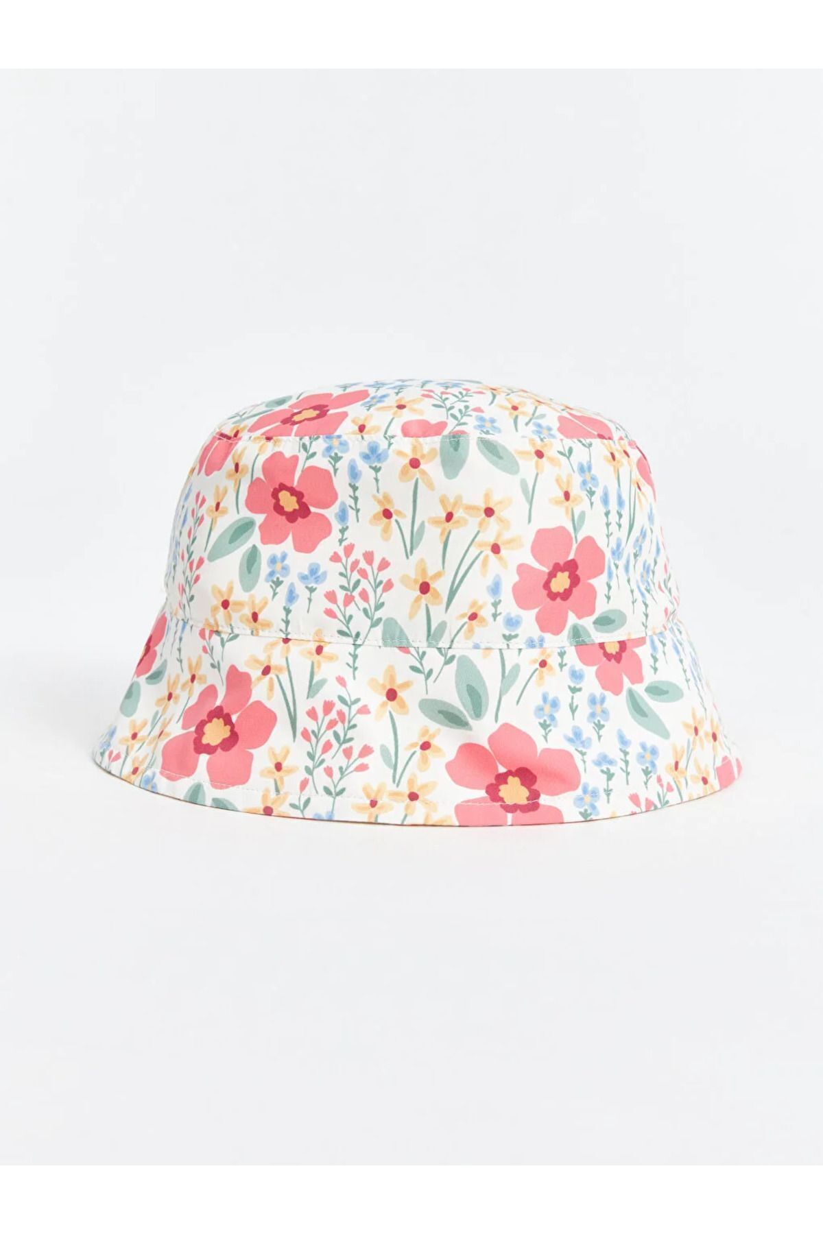 LC Waikiki LCW baby Çiçek Desenli Kız Bebek Bucket Şapka