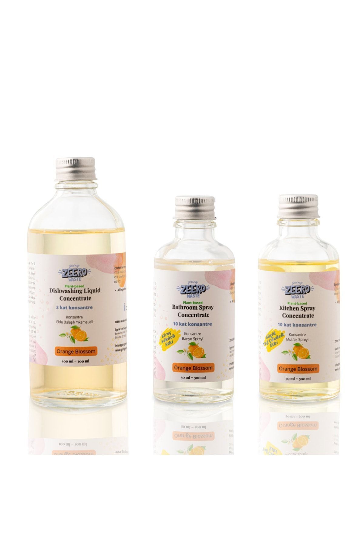 Going Zeero Süper Konsantreler 3'lü Tanışma Paketi - Orange Blossom