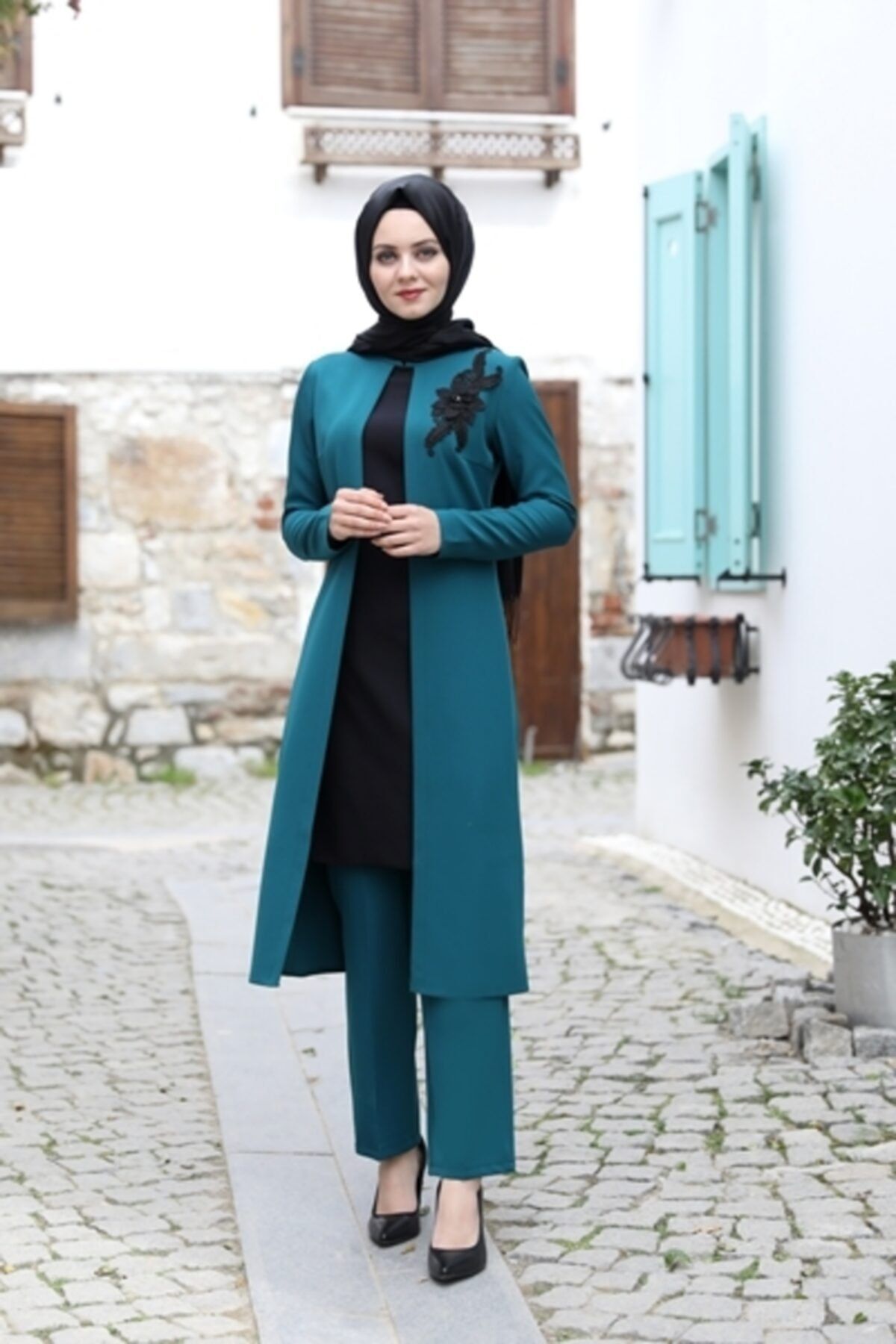 Amine Erdogan Collection Zümra Tesettür Takım