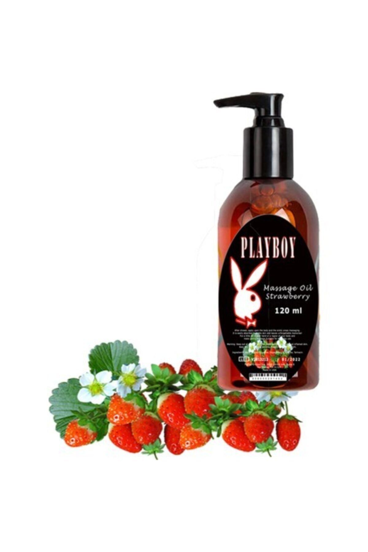 Genel Markalar Strawberry Massage Oil 120 Ml Çilek Aromalı Vücut Masaj Yağı